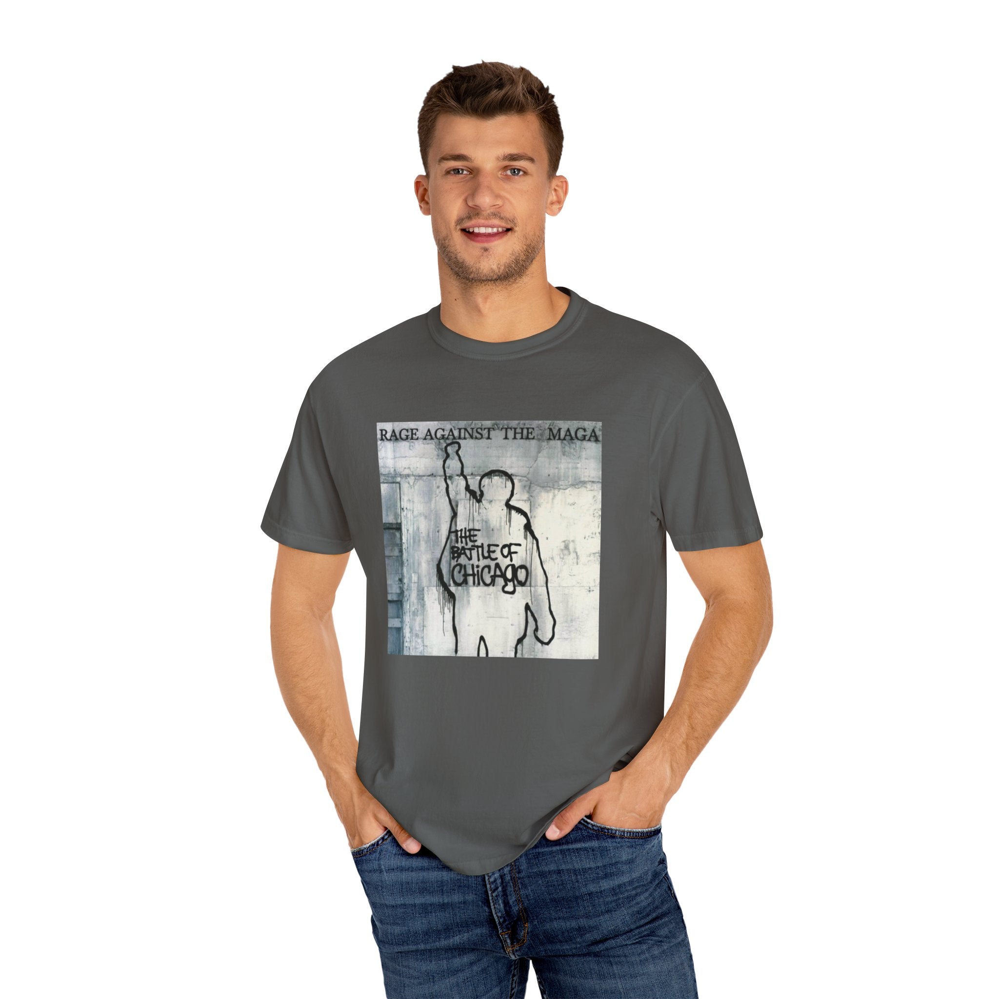 Rage Against the Maga Graphic T-shirt - Protest Shirt Chicago