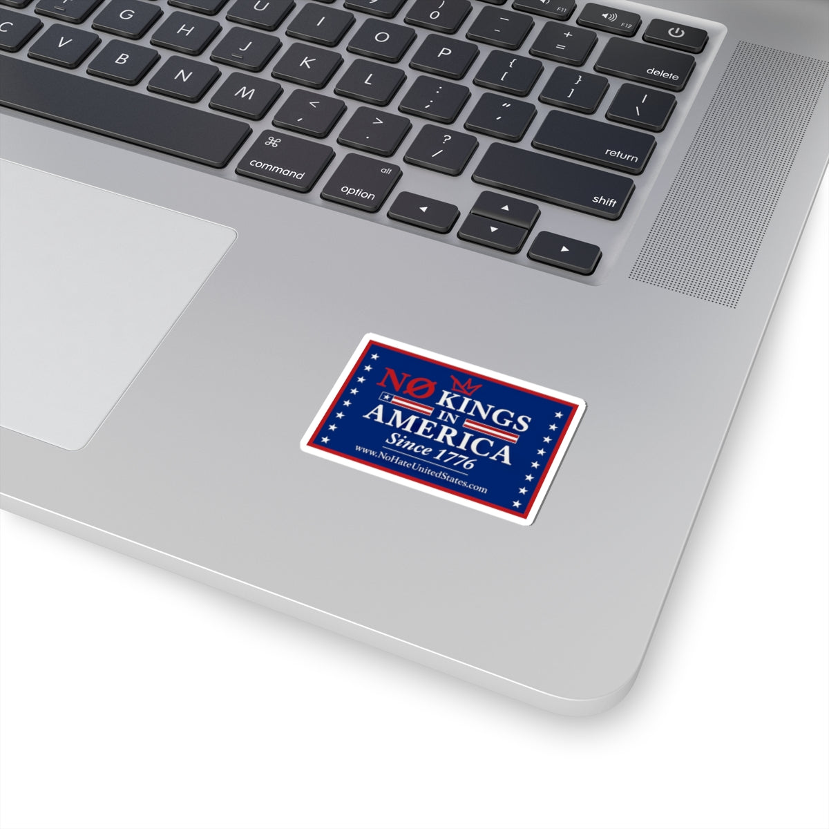 Sticker: No Kings movement