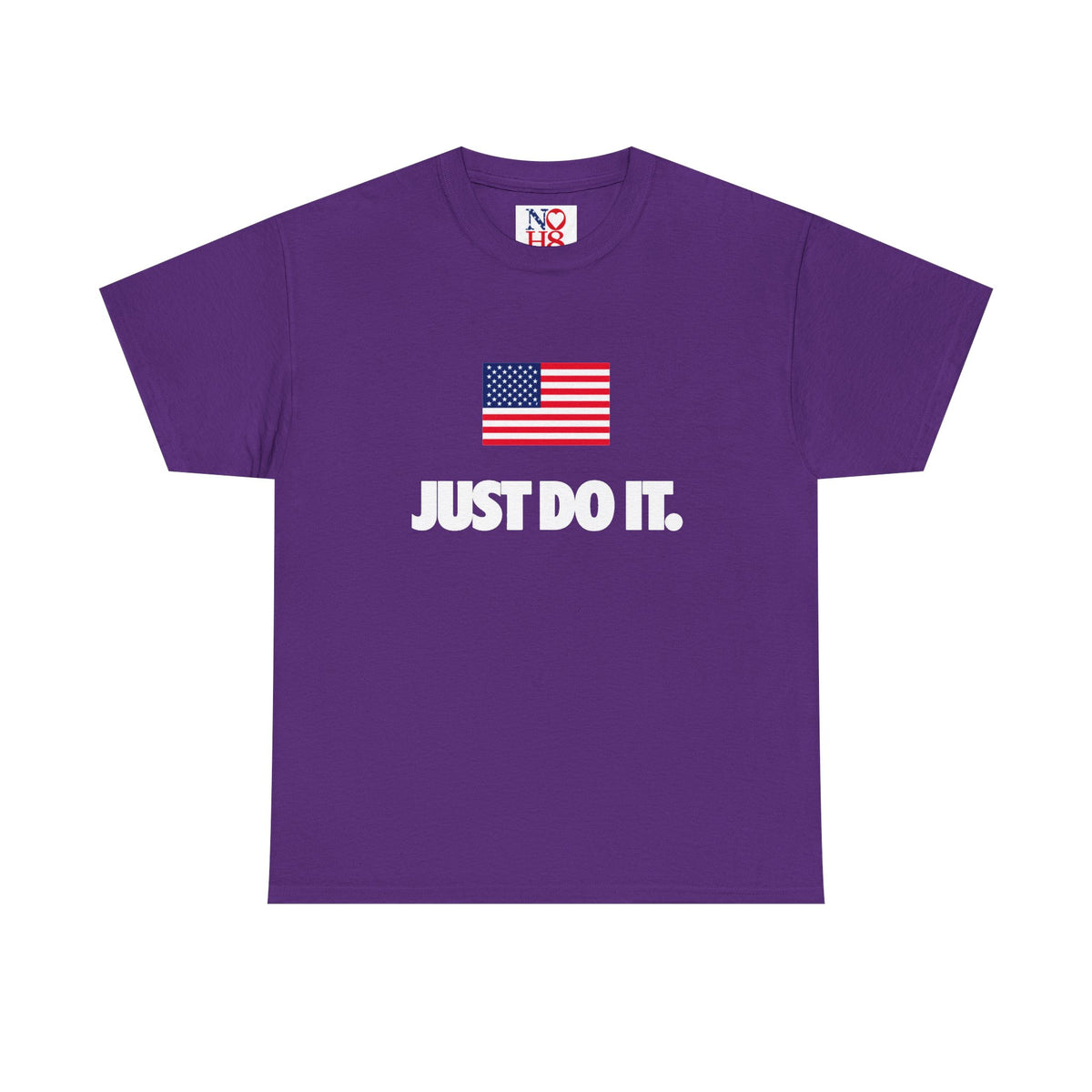 Voter Encouragement Tee — American Flag “YOUR VOTE. YOUR VOICE. YOUR FUTURE.”
