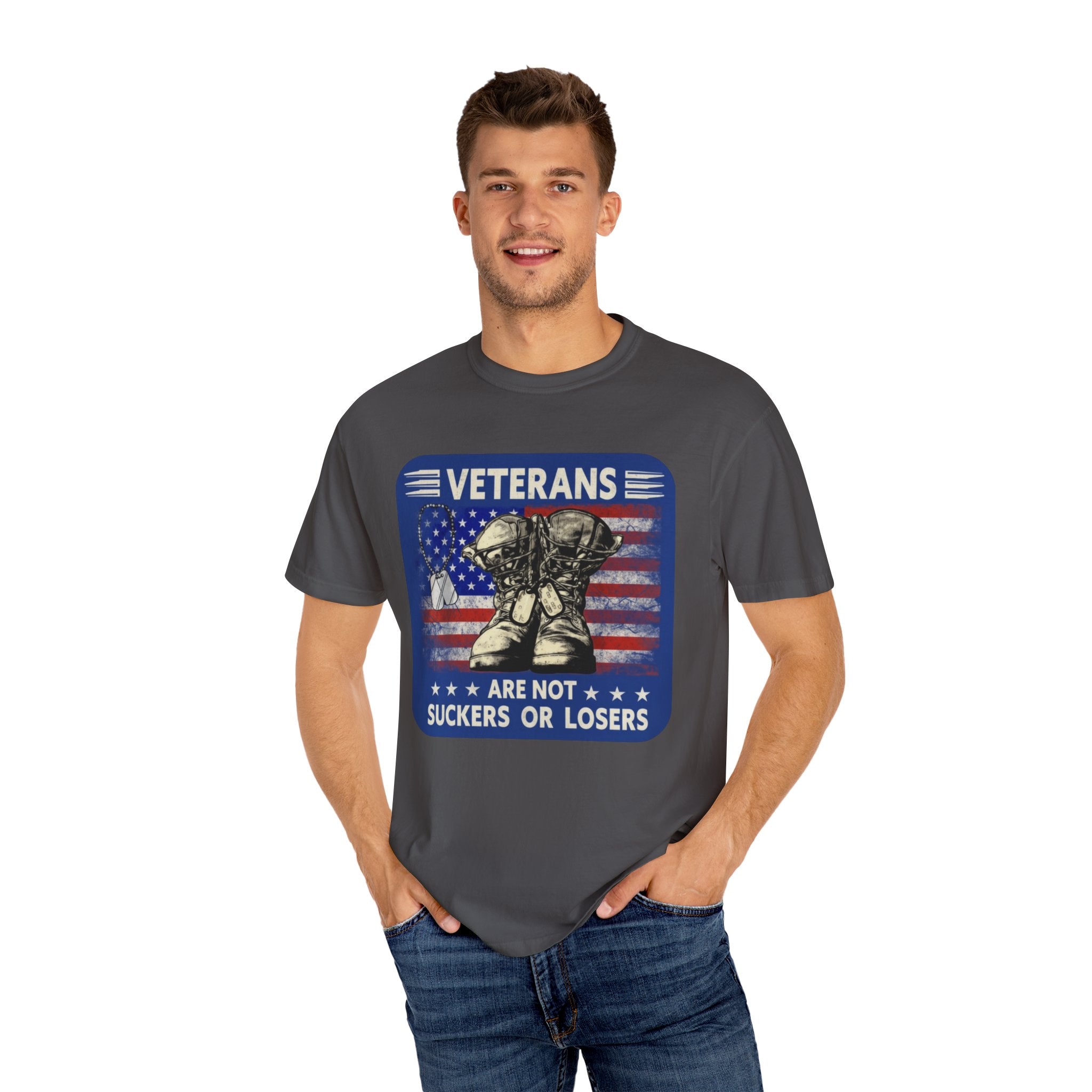 Veterans Ate Not Suckers Or Losers T-Shirt