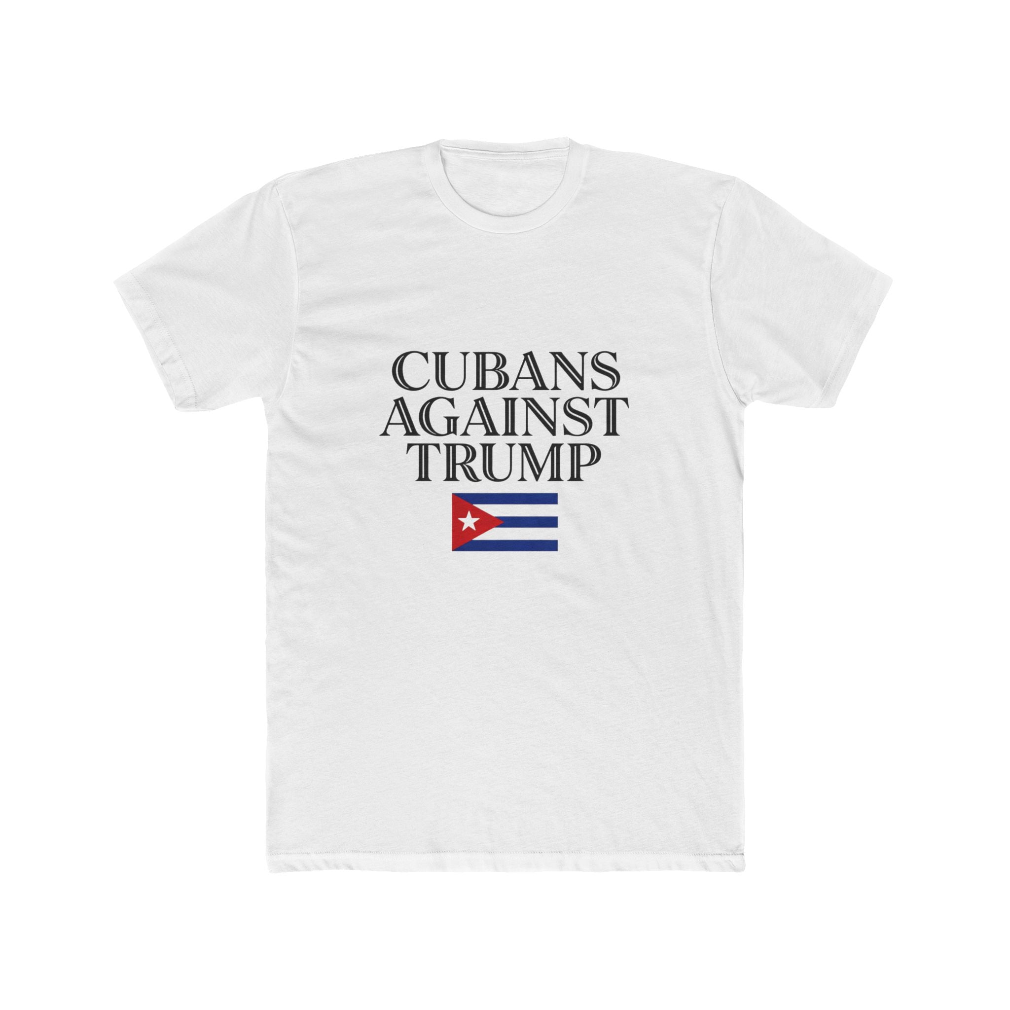 Cuban Pride Unisex Crew Tee - Cubans Against Trump