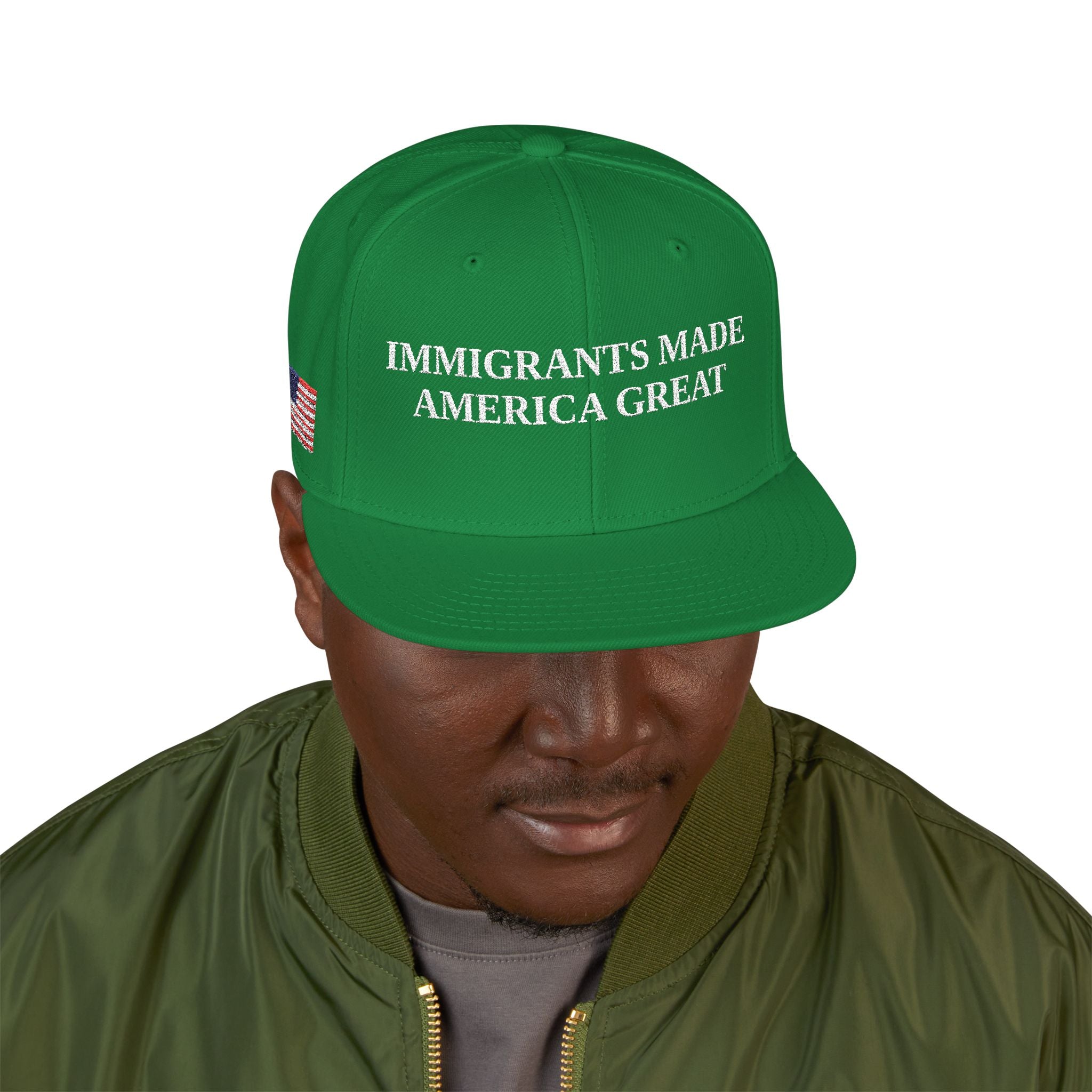 Immigrants Made America Great Mexican Americans Activism Embroidery Hat