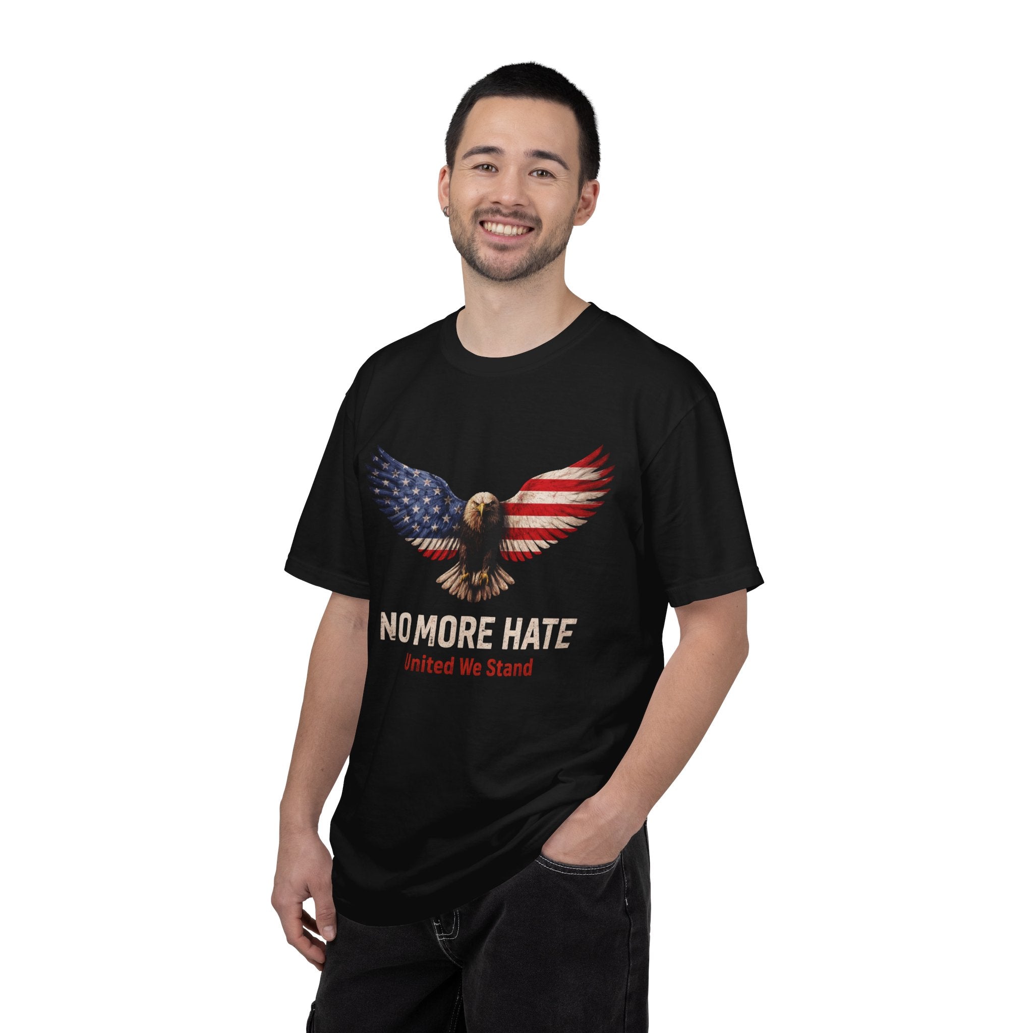 No More Hate T-shirt — Anti-Hate Statement Political Apparel
