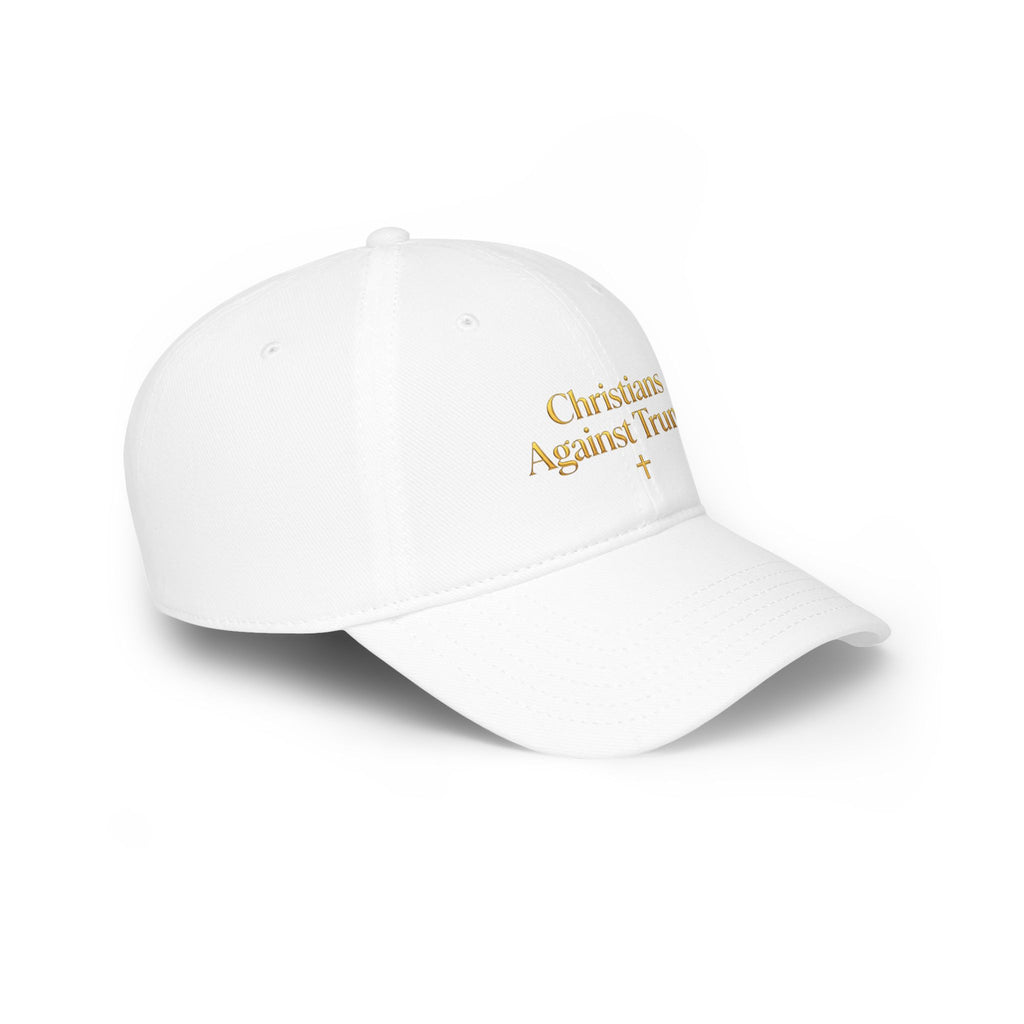 Religious Baseball Cap - Christians Against Trump hat