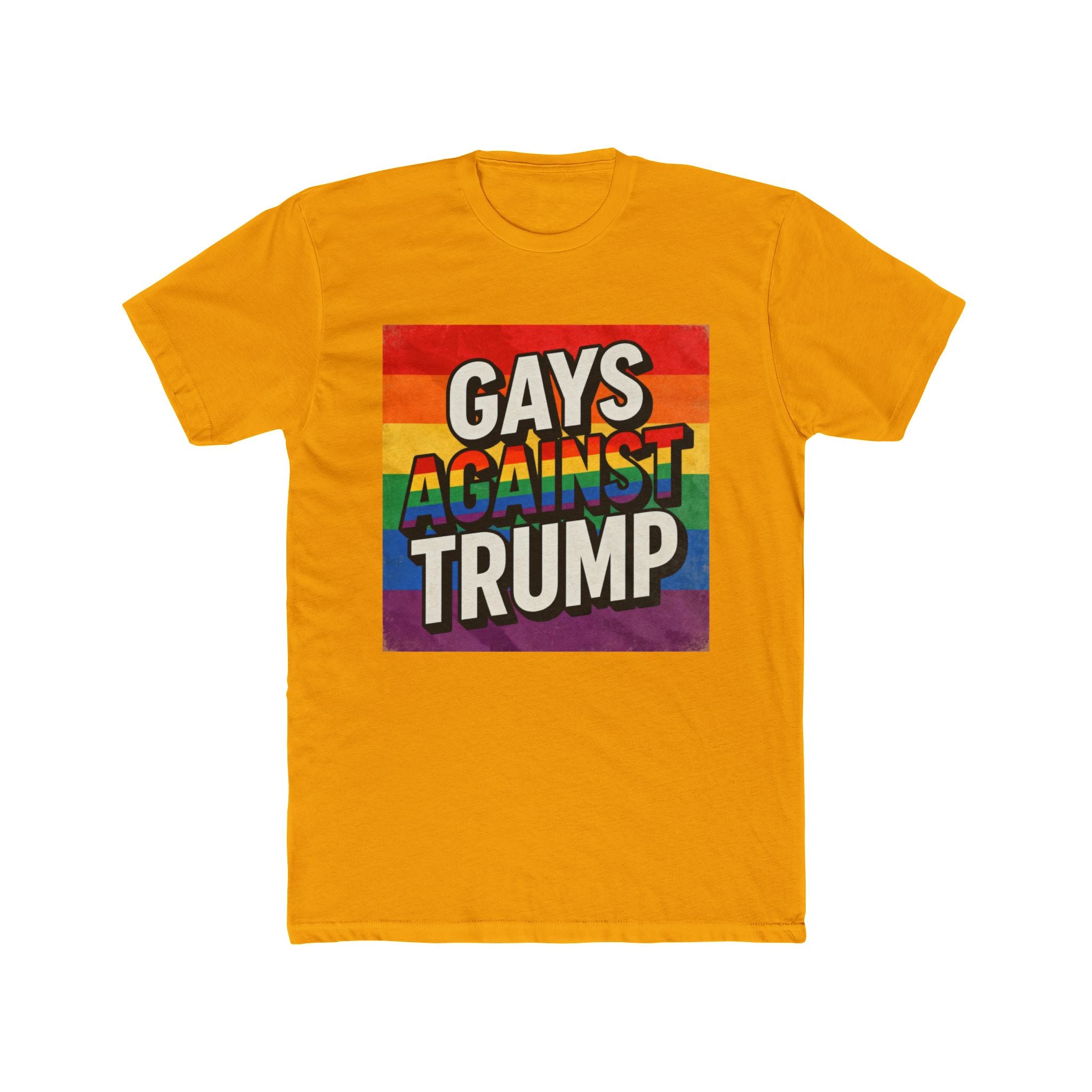 Pride Advocacy Tee - Gays Against Trump Unisex Tshirt