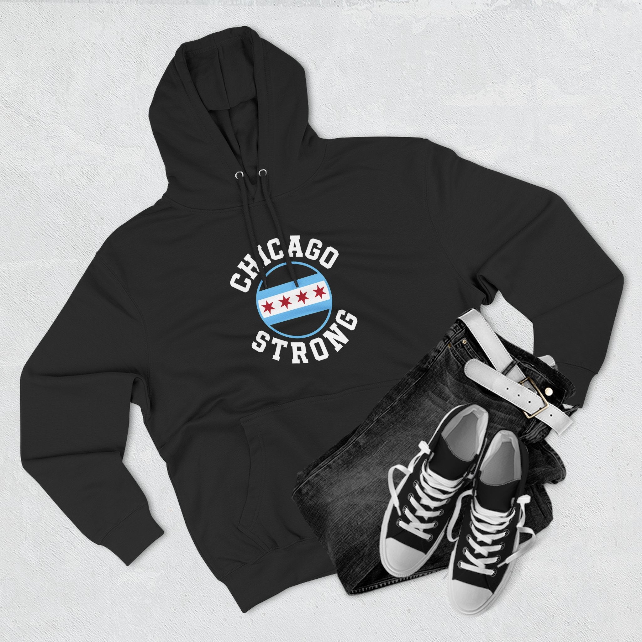 Fleece Hoodie - Chicago Strong Chicago Fleece Pullover