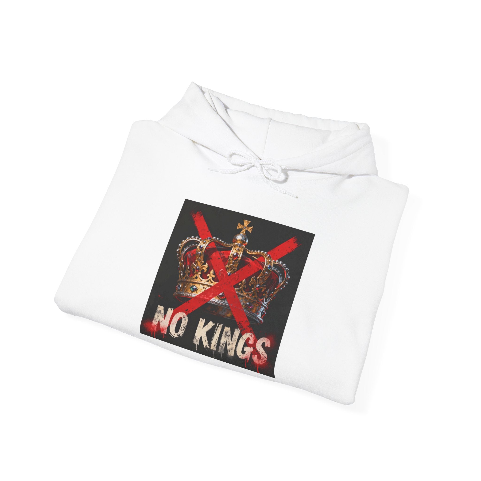 No Kings Hoodie - Unisex Heavy Blend™ Sweatshirt, Comfortable Streetwear, Casual Wear, Perfect Gift, Everyday Essentials