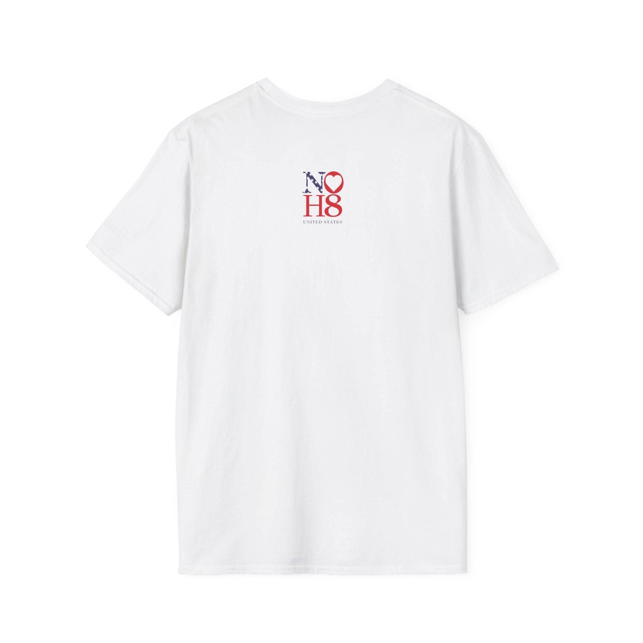 Patriotism Without Racism T-Shirt, Unisex Softstyle Tee, No Hate Shirt, Social Justice Apparel, Equality Statement Top