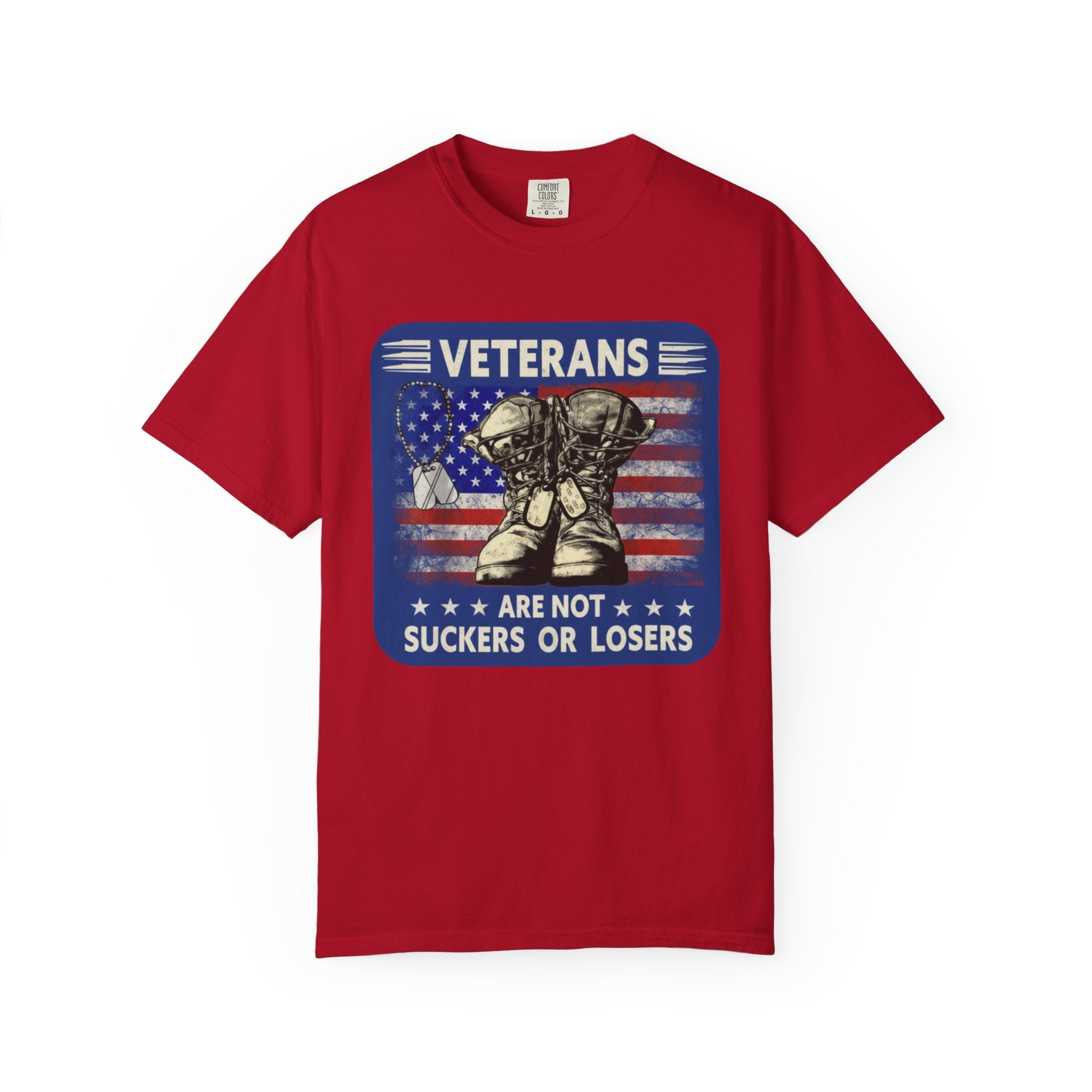 Veterans Ate Not Suckers Or Losers T-Shirt