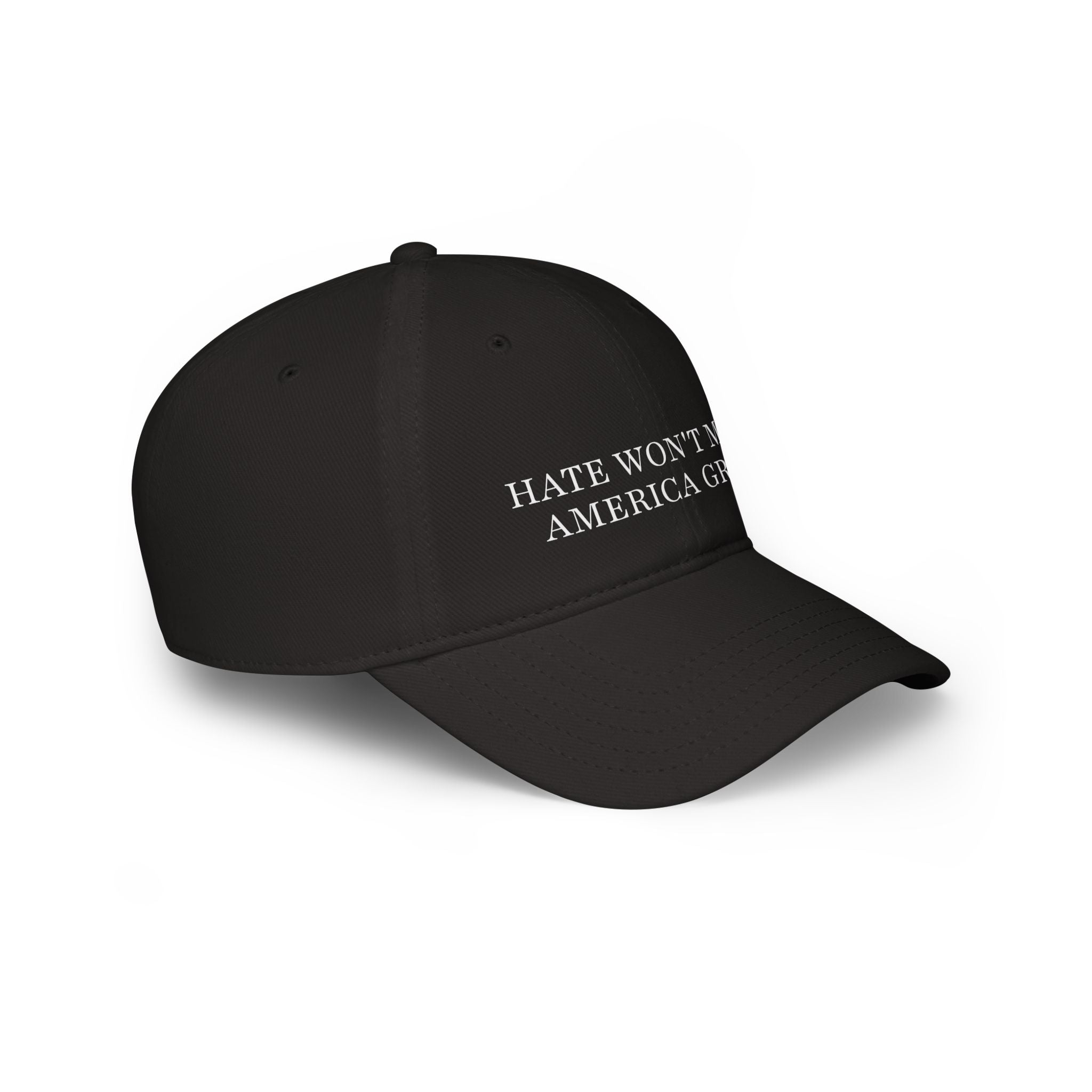 Political Statement Baseball Cap - Hate Won't Make America Great
