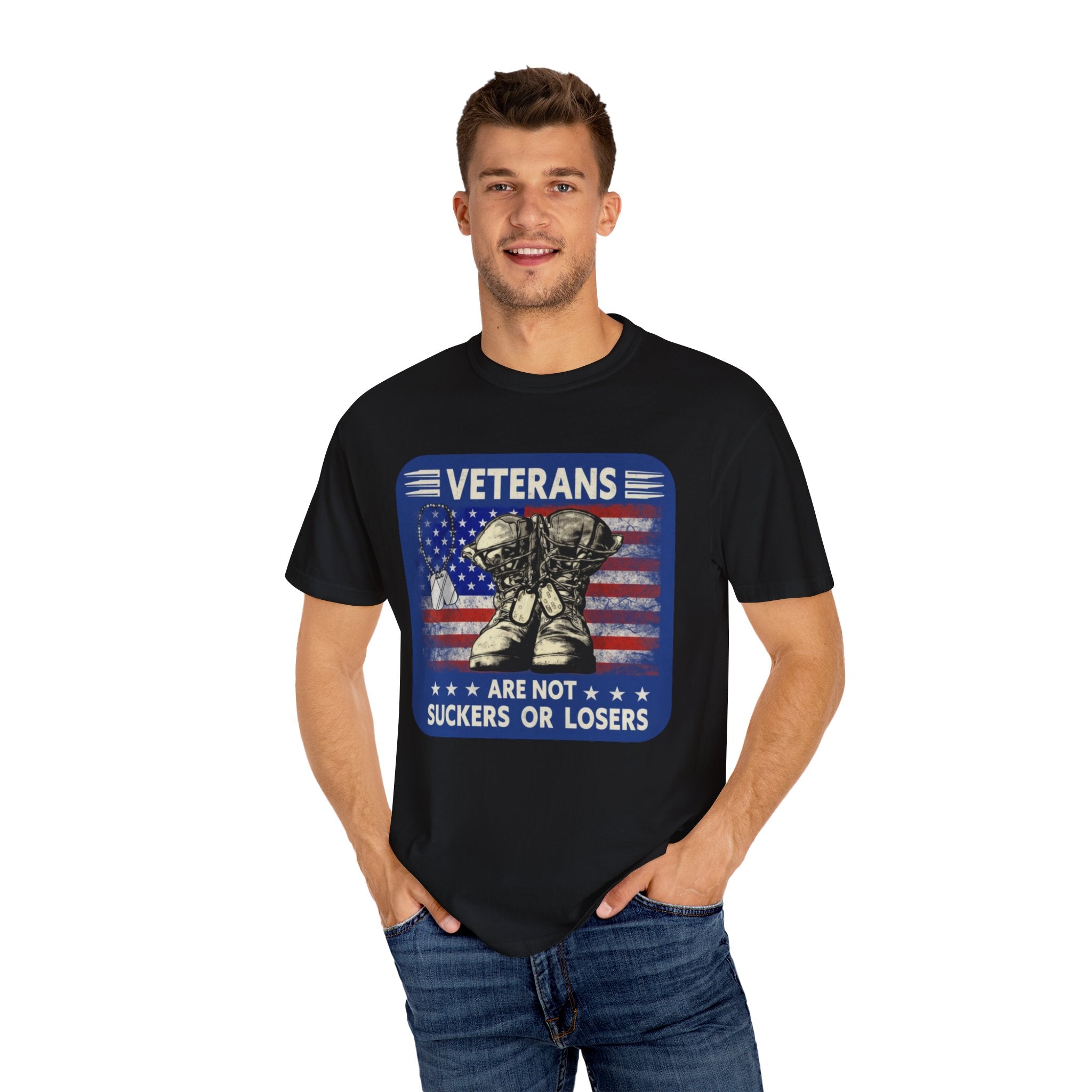 Veterans Ate Not Suckers Or Losers T-Shirt