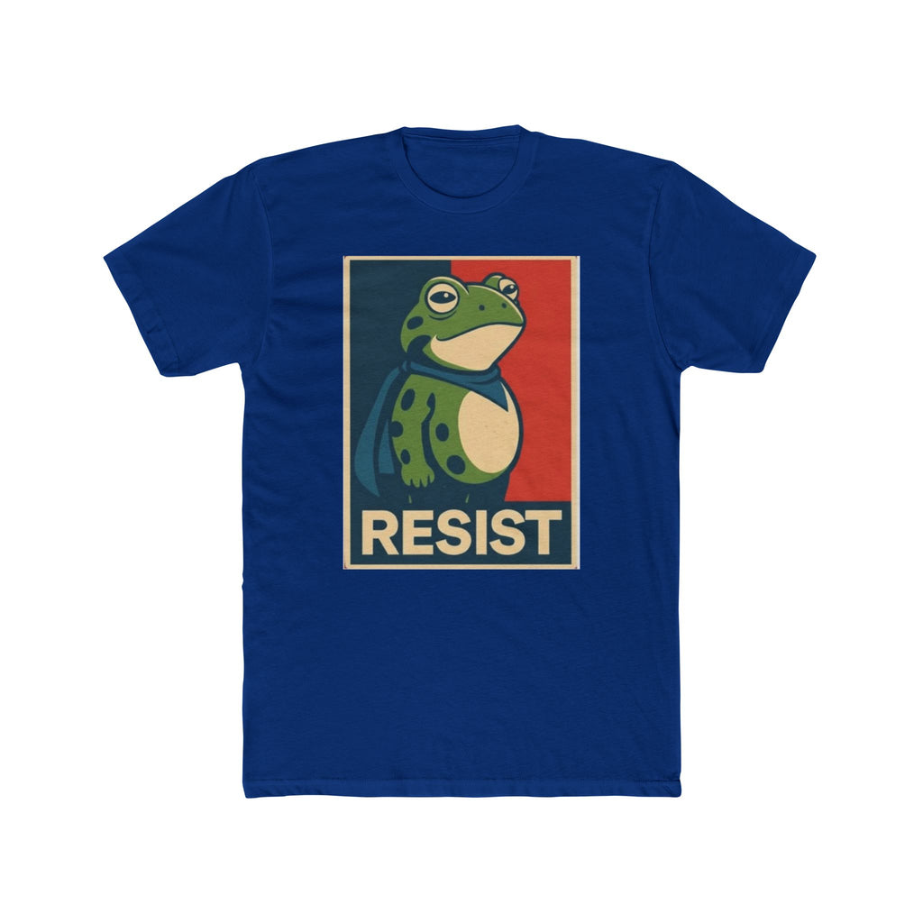 Resist Frog Unisex Cotton Crew Tee