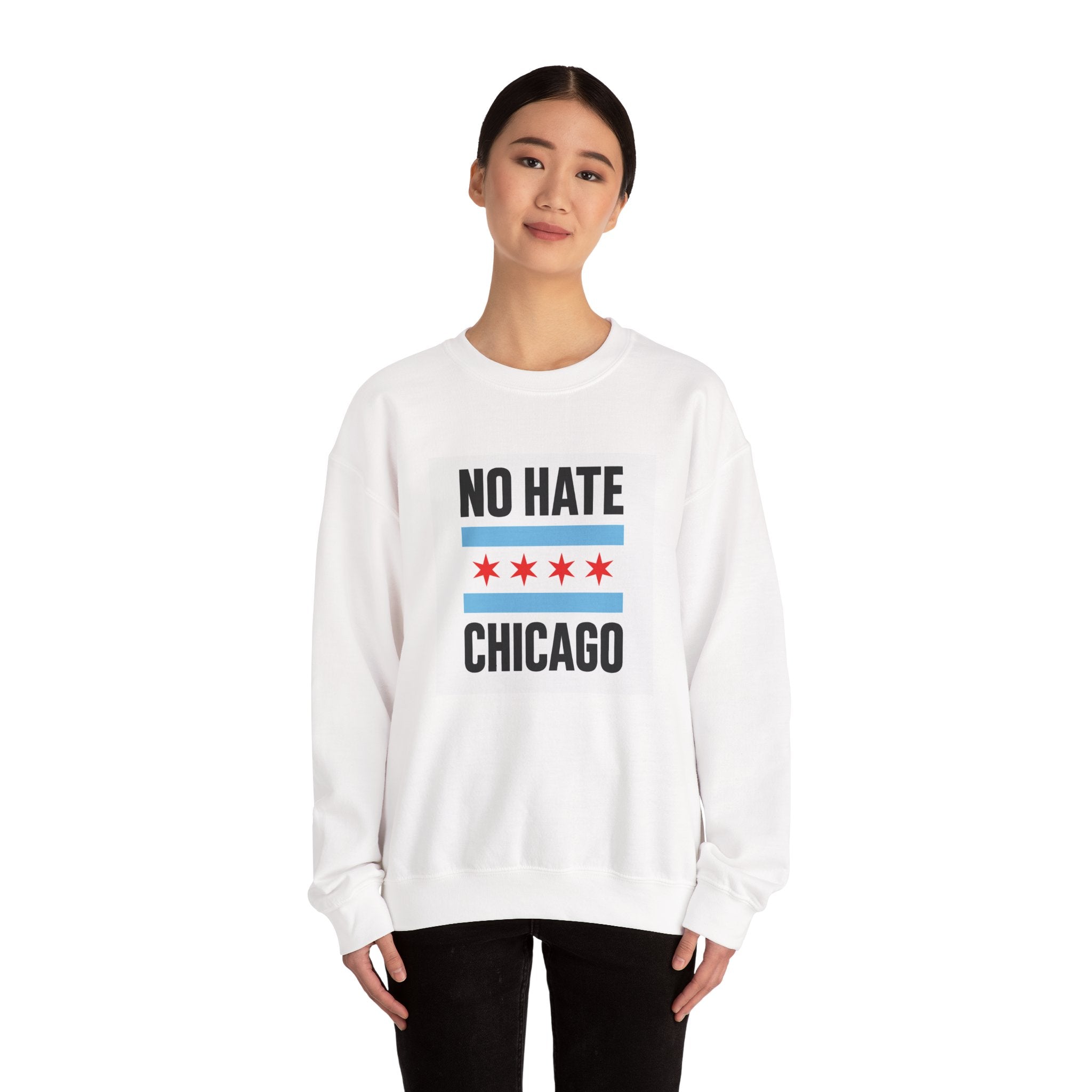 Chicago No Hate Unisex Sweatshirt