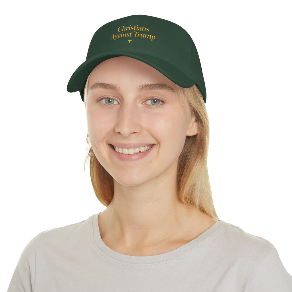 Religious Baseball Cap - Christians Against Trump hat