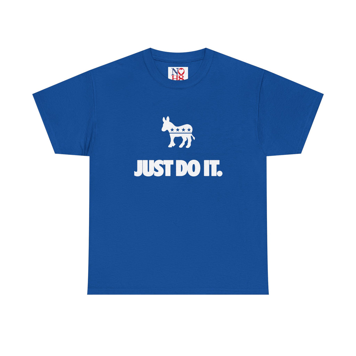 Democratic Donkey 'Just Do It' Voting Tee — "Your Vote. Your Voice. Your Future."