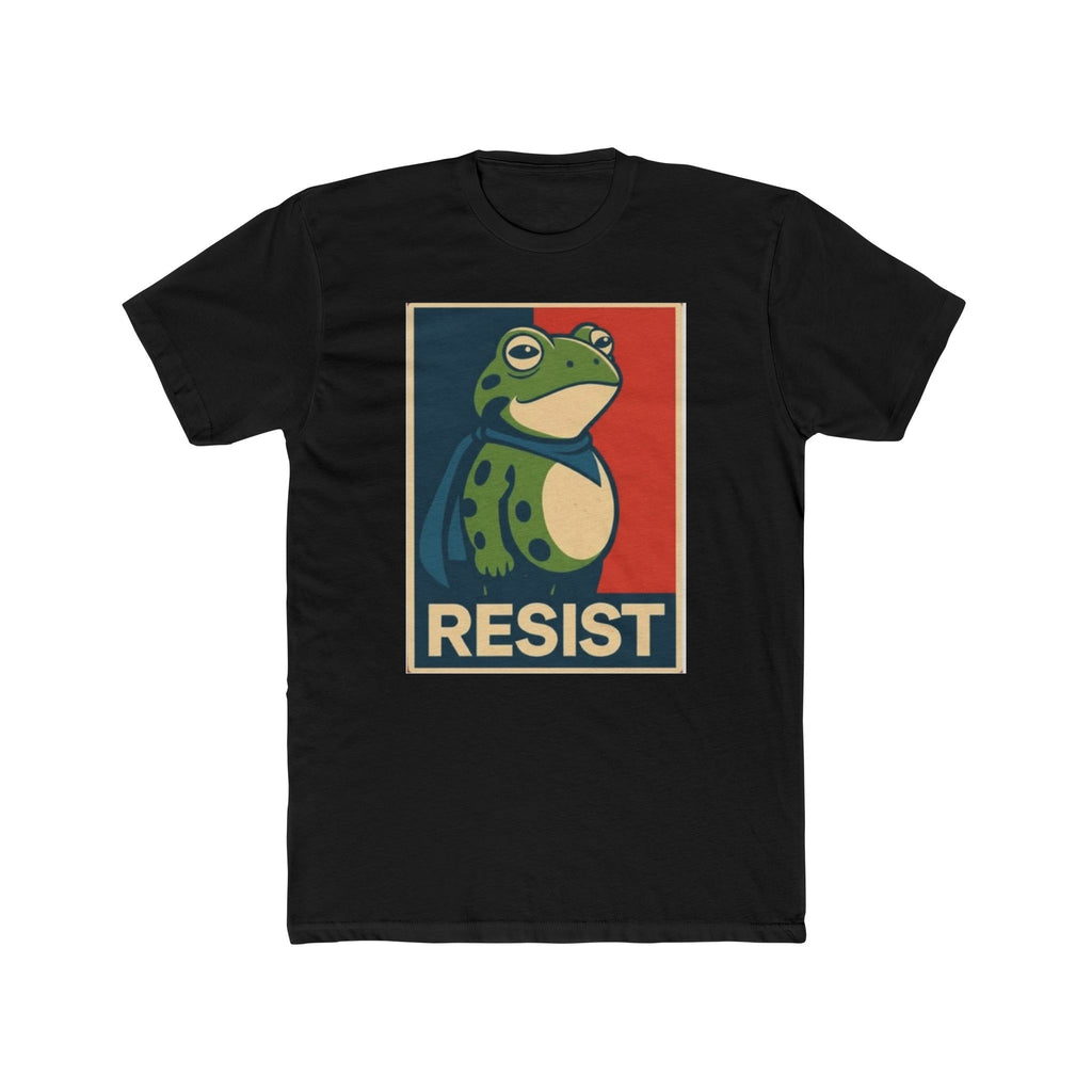 Resist Frog Unisex Cotton Crew Tee