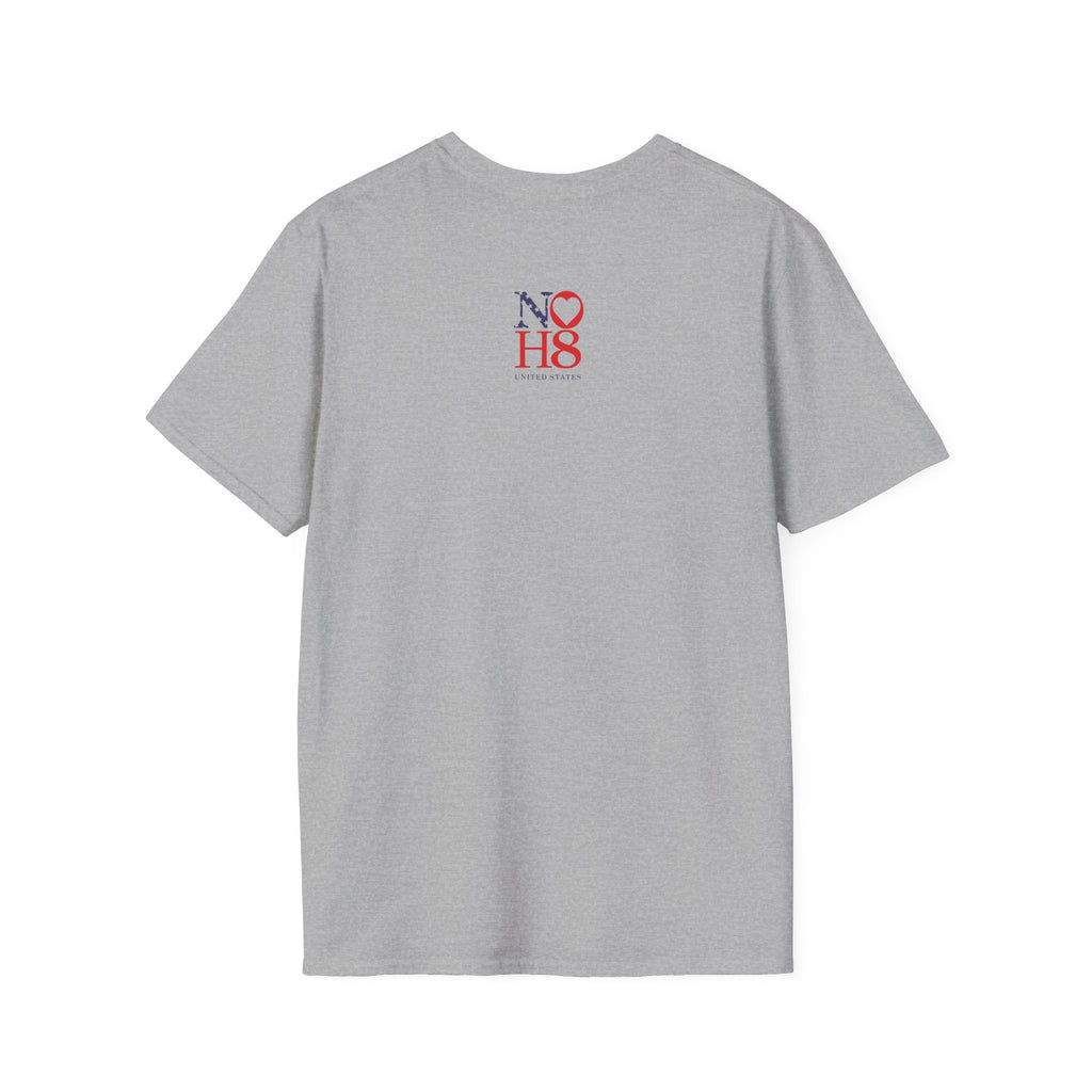 Patriotism Without Racism T-Shirt, Unisex Softstyle Tee, No Hate Shirt, Social Justice Apparel, Equality Statement Top