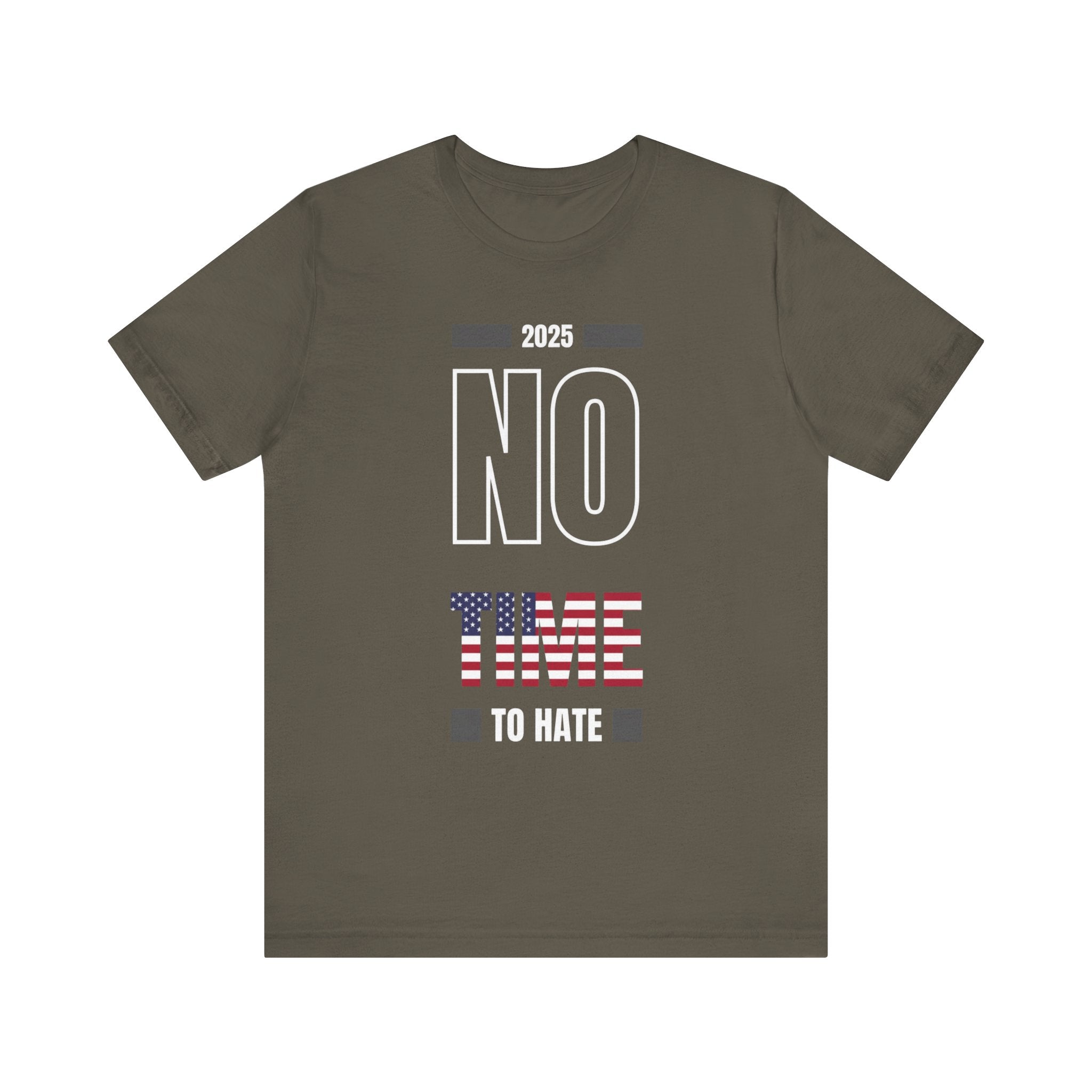 Unisex Tee No Time to Hate United States Tshirt