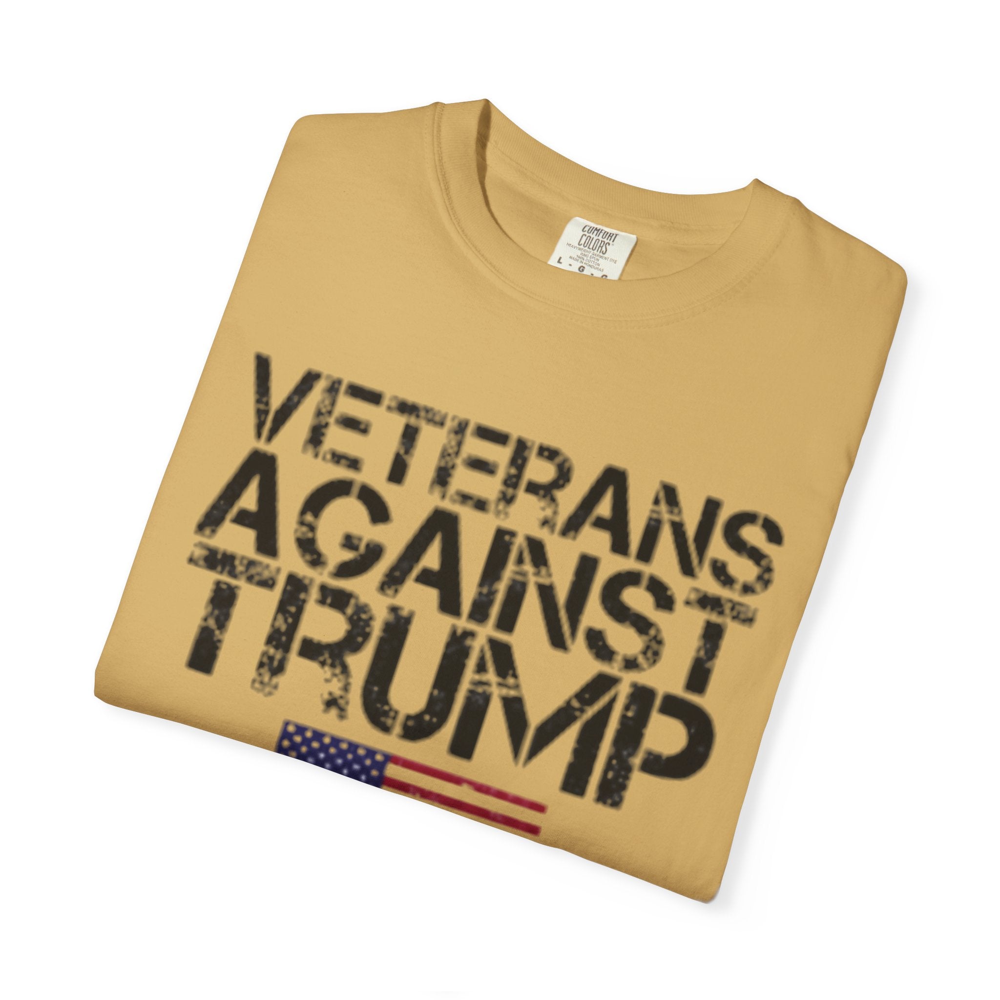Veterans Against Trump Unisex Garment-Dyed T-Shirt