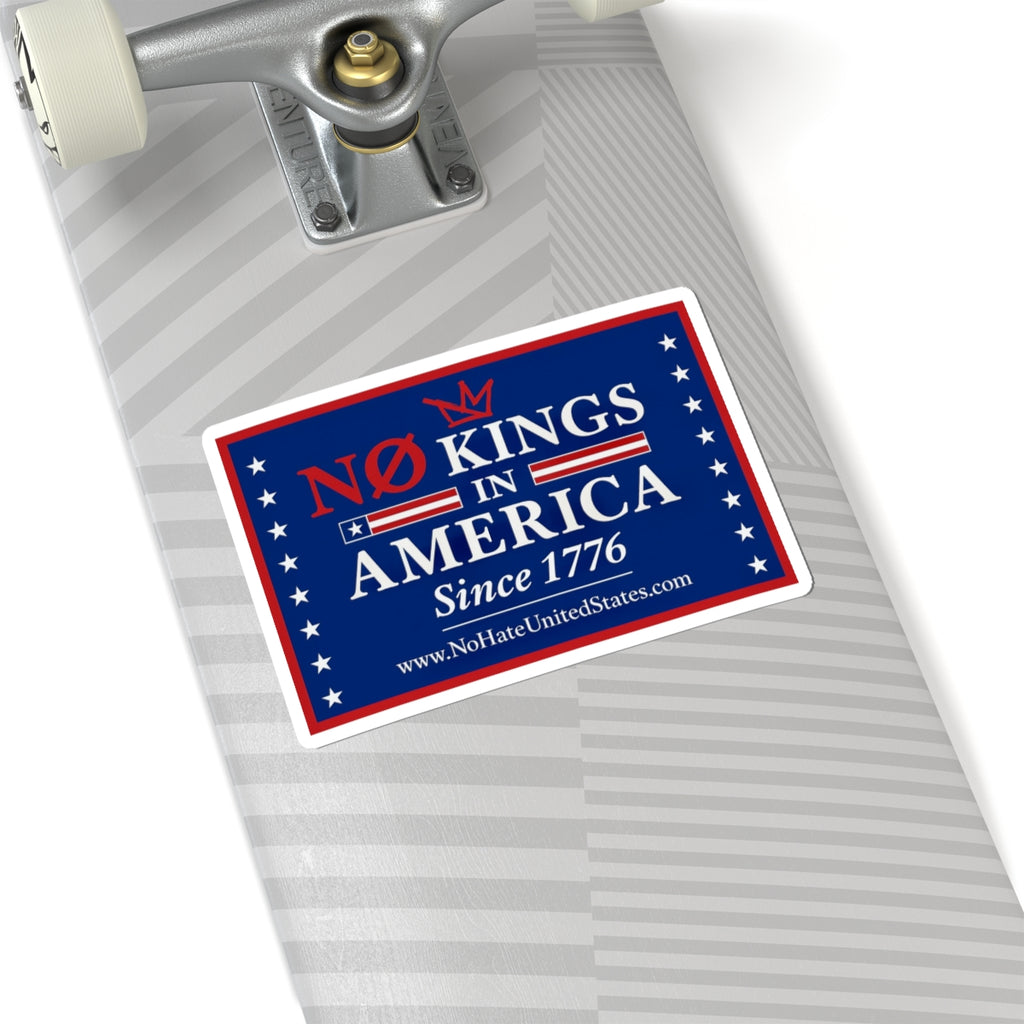 Sticker: No Kings movement