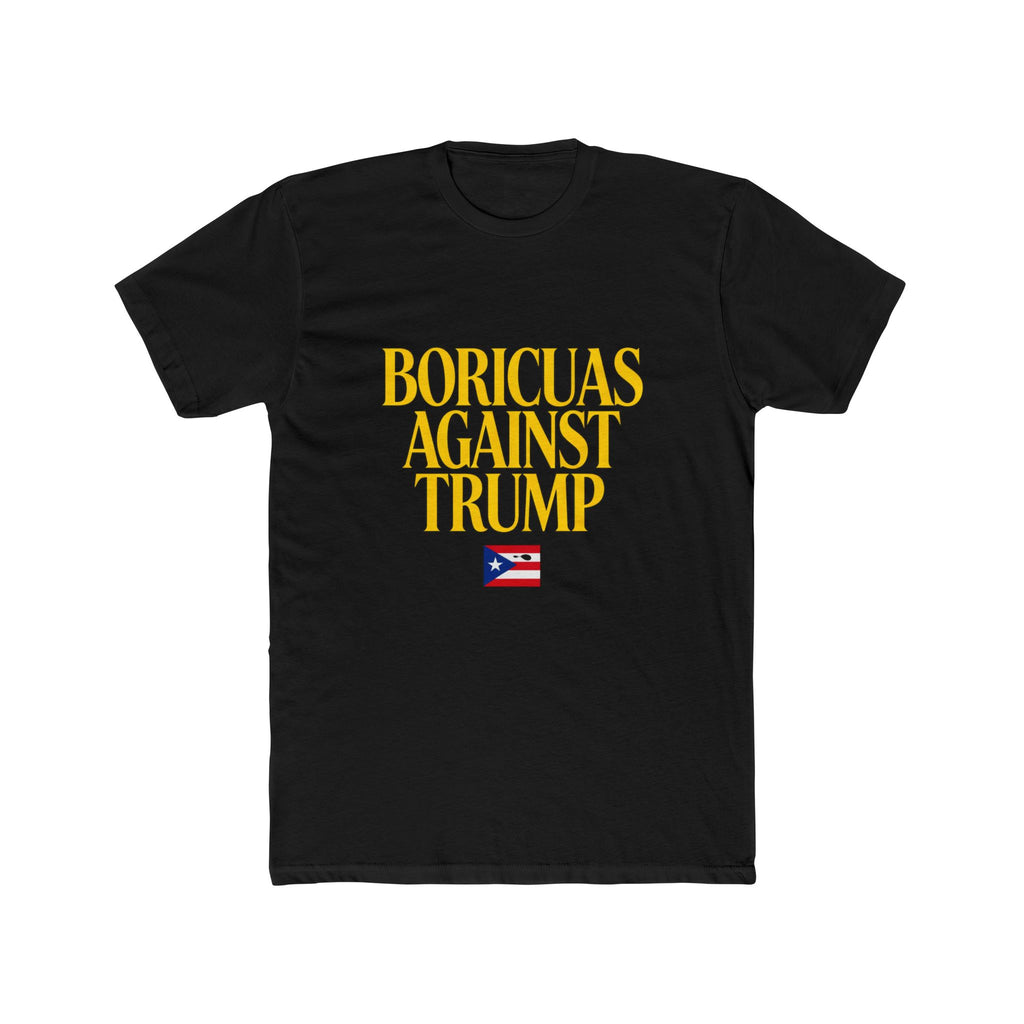 Boricuas Against Trump Unisex Cotton Crew Tee