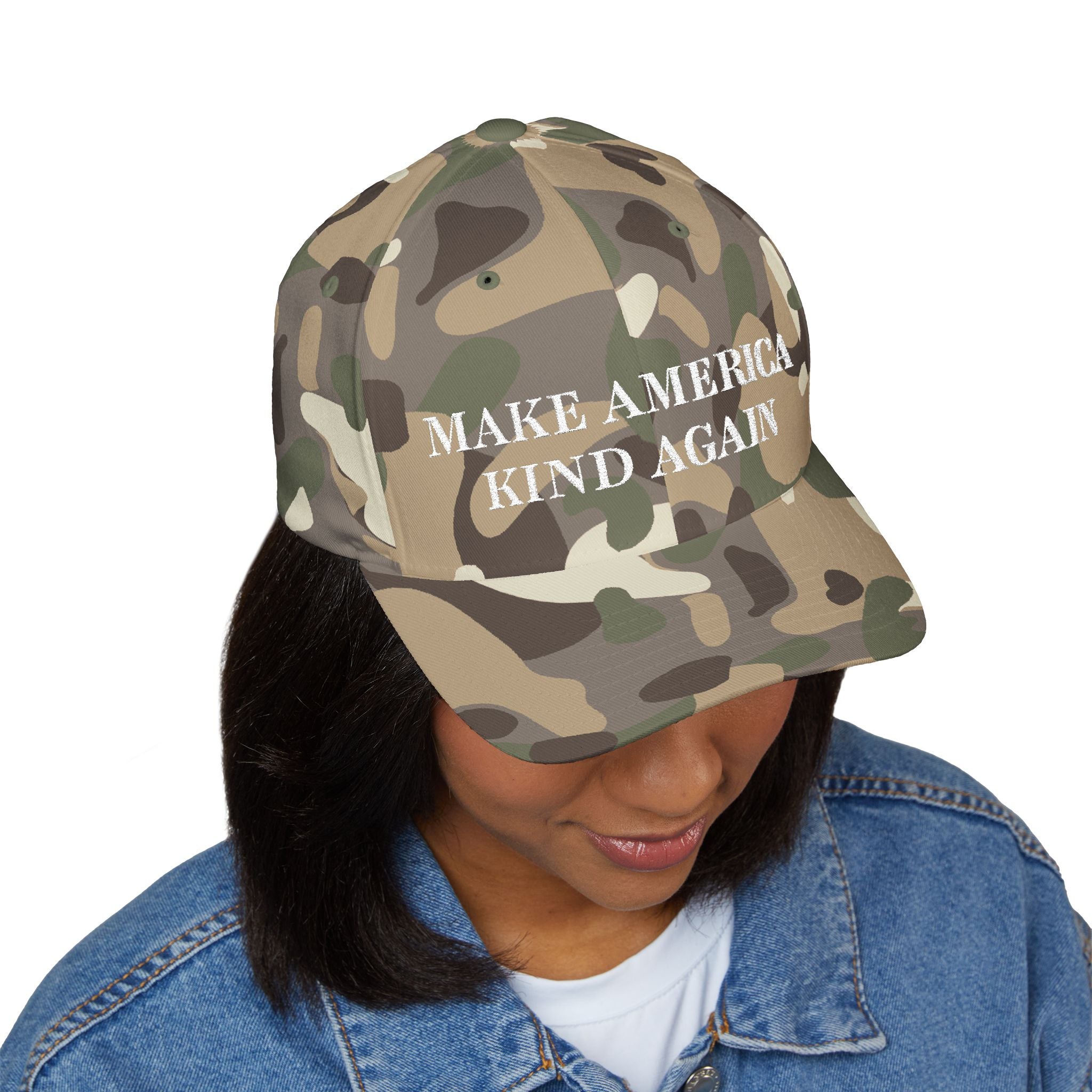 Make America Kind Again hat perfect for activism, protests, marches, rallies, or personal statements