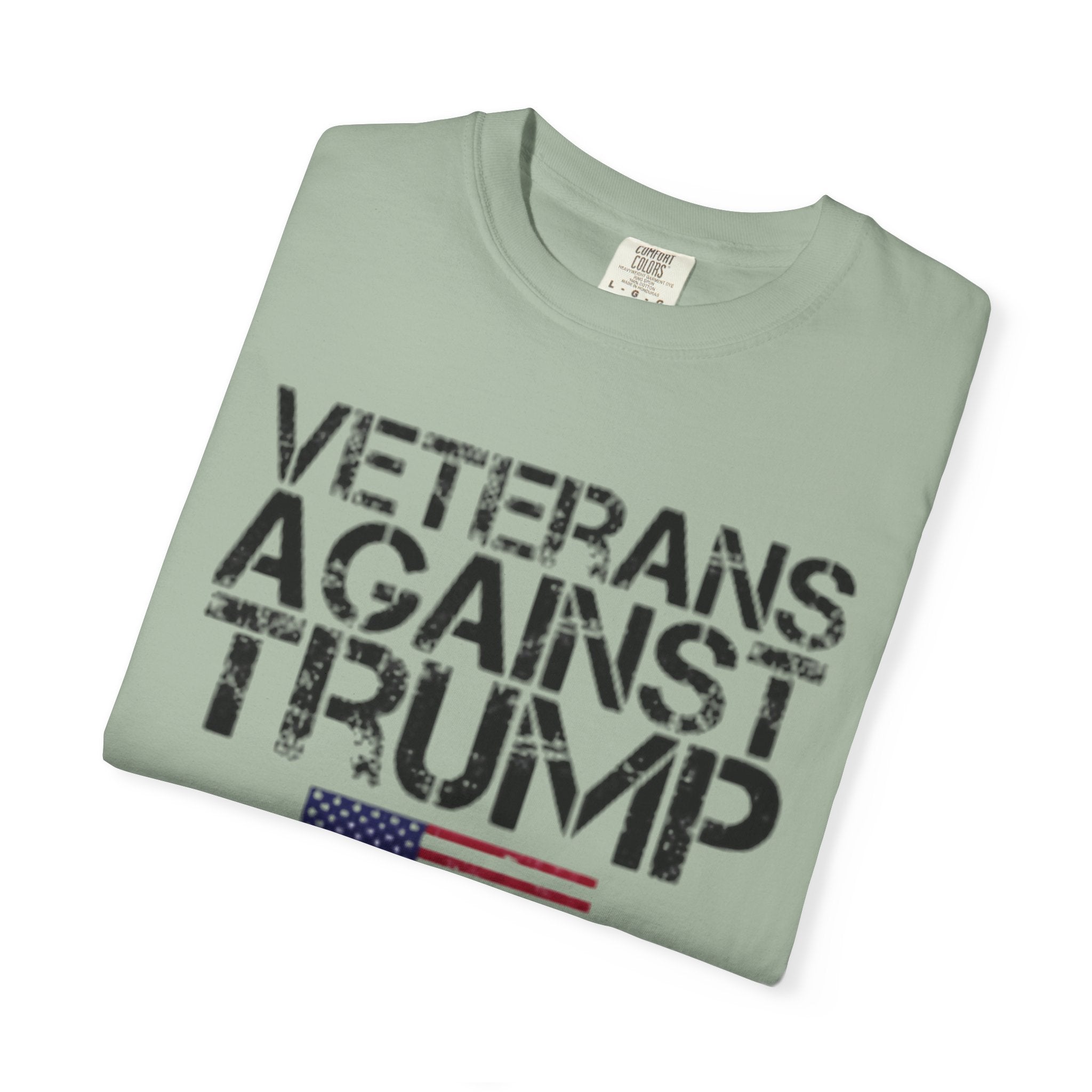 Veterans Against Trump Unisex Garment-Dyed T-Shirt