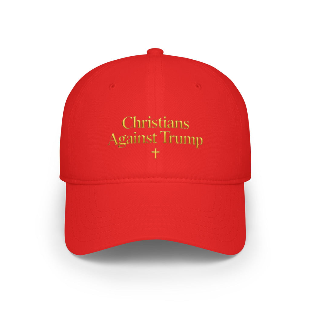 Religious Baseball Cap - Christians Against Trump hat