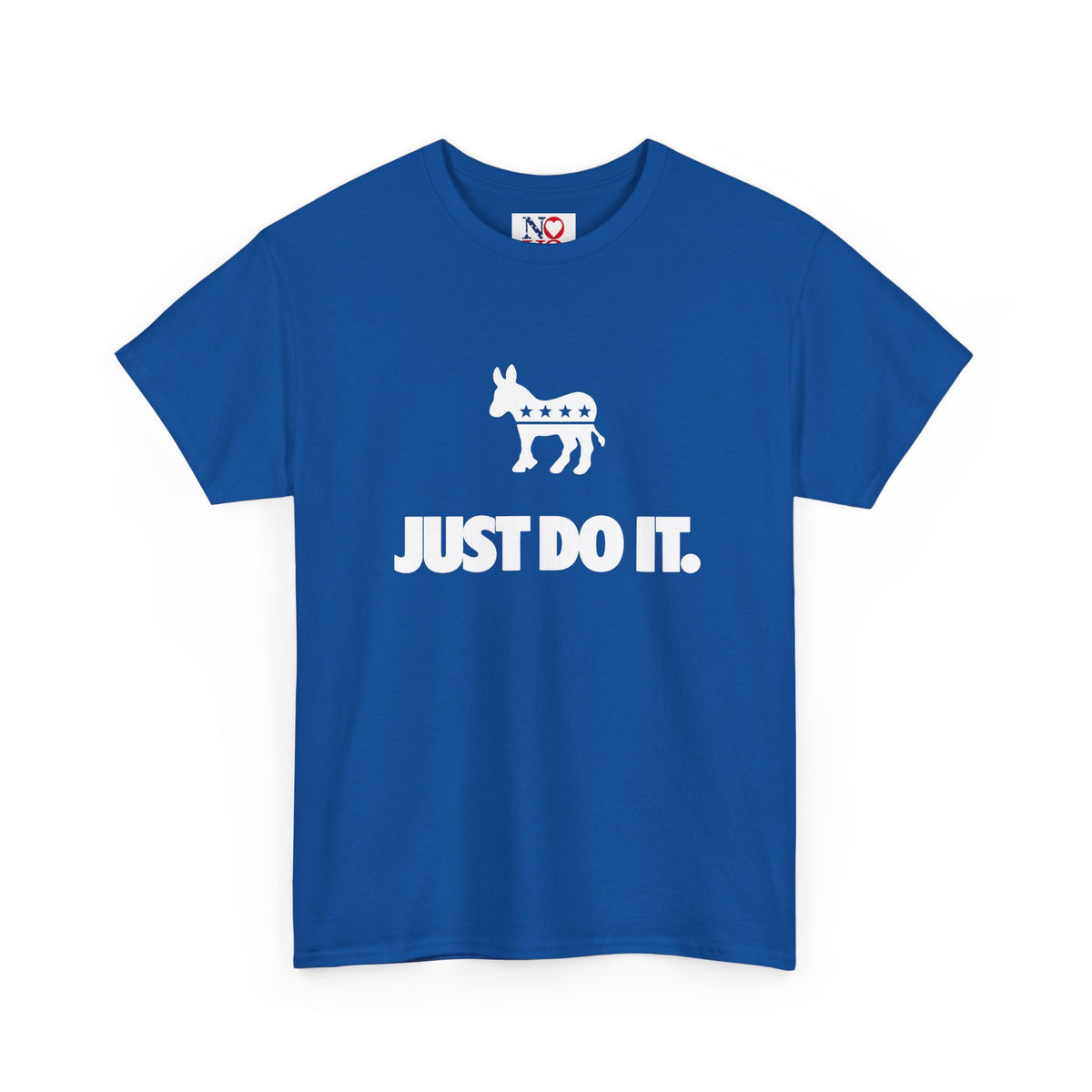 Democratic Donkey 'Just Do It' Voting Tee — "Your Vote. Your Voice. Your Future."