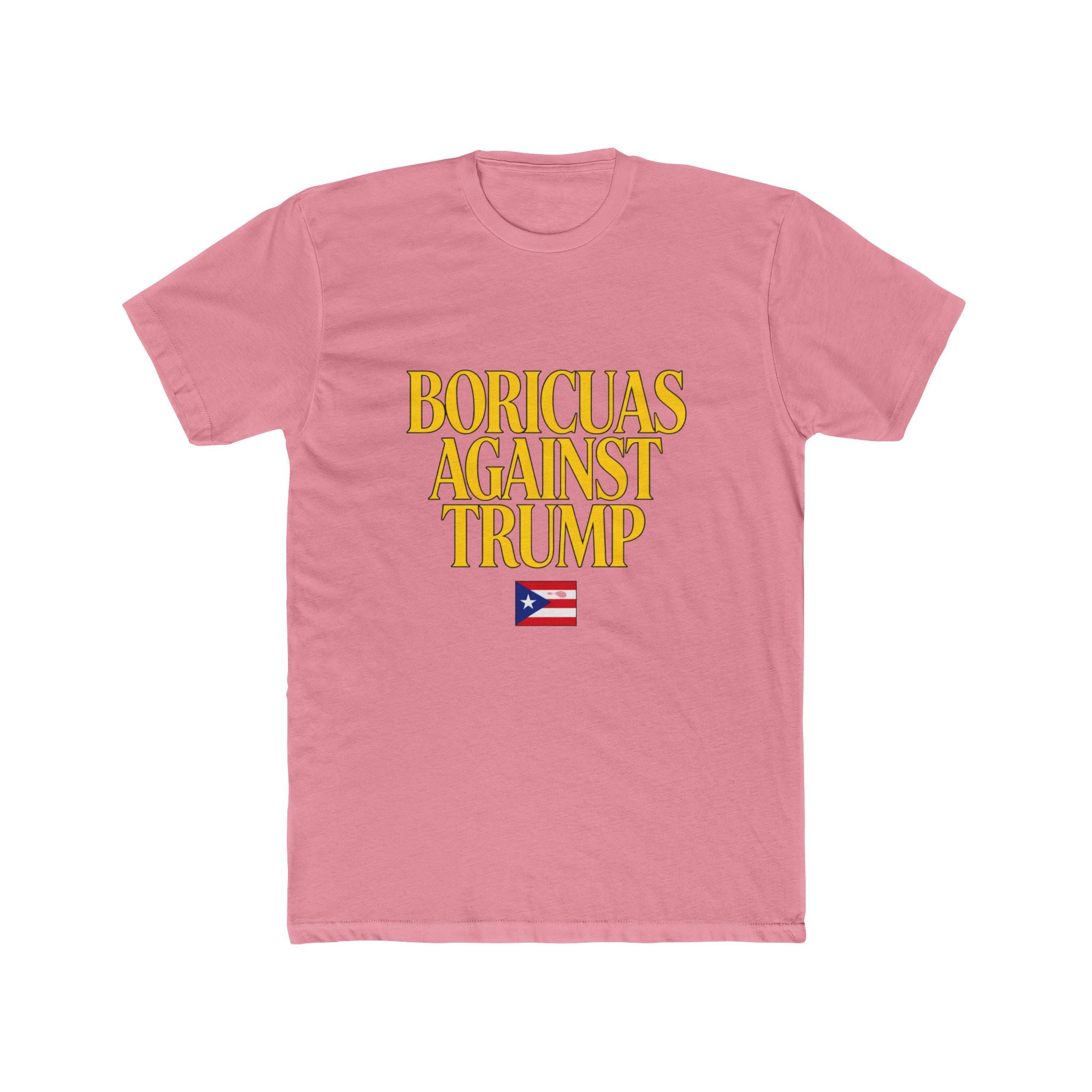 Boricuas Against Trump Unisex Cotton Crew Tee