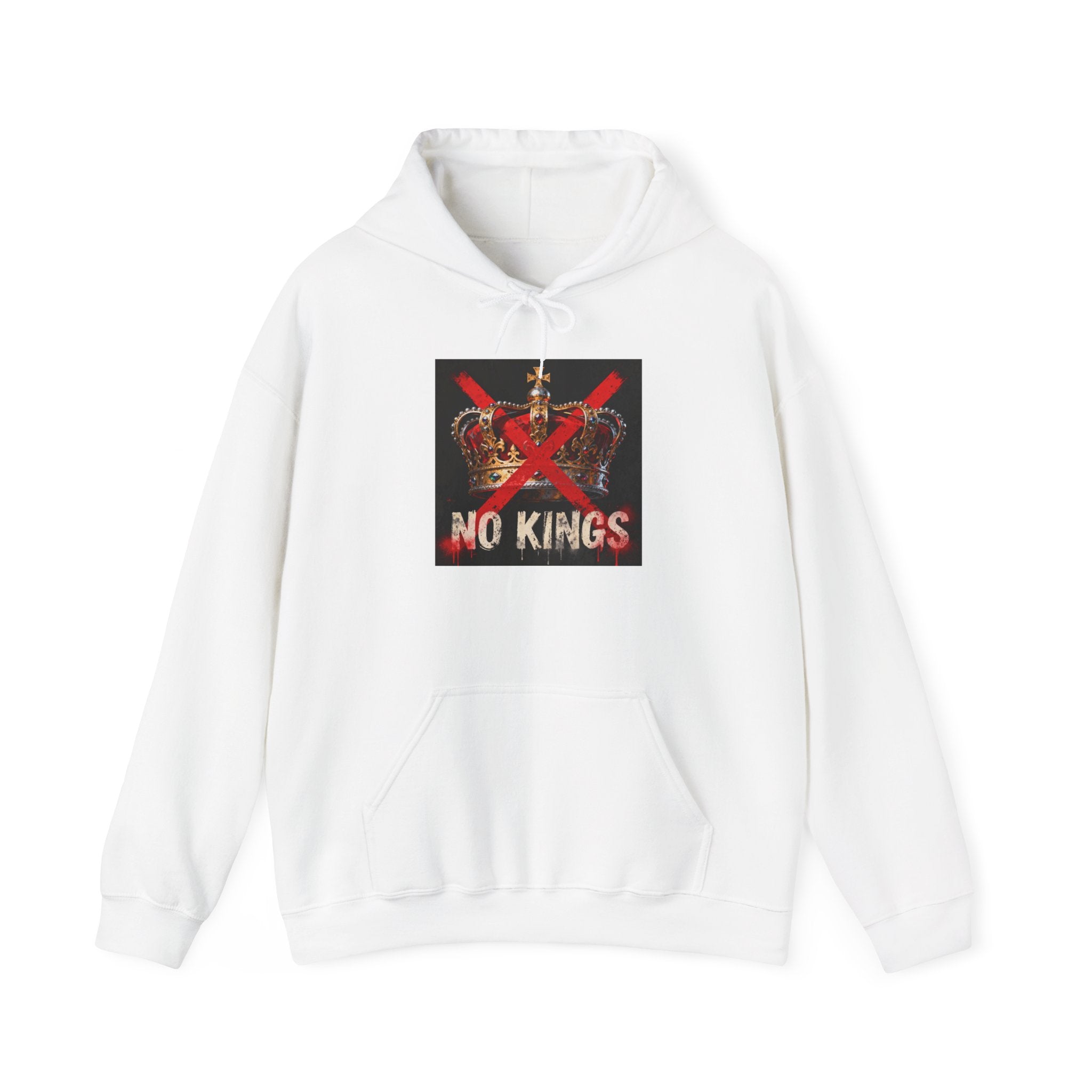 No Kings Hoodie - Unisex Heavy Blend™ Sweatshirt, Comfortable Streetwear, Casual Wear, Perfect Gift, Everyday Essentials