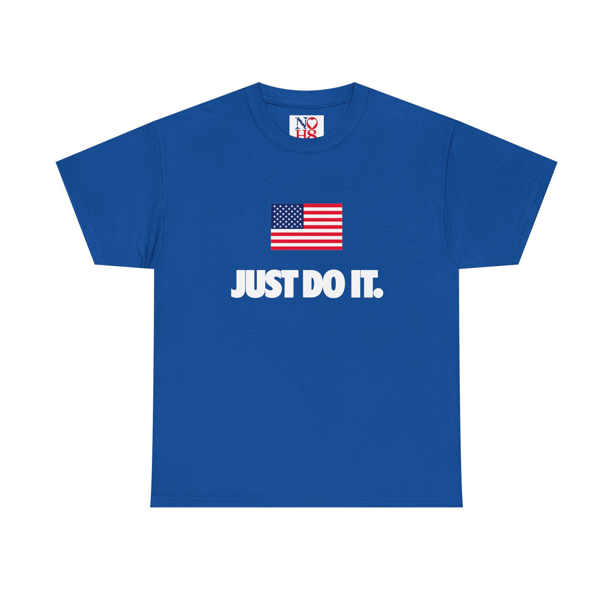 Voter Encouragement Tee — American Flag “YOUR VOTE. YOUR VOICE. YOUR FUTURE.”