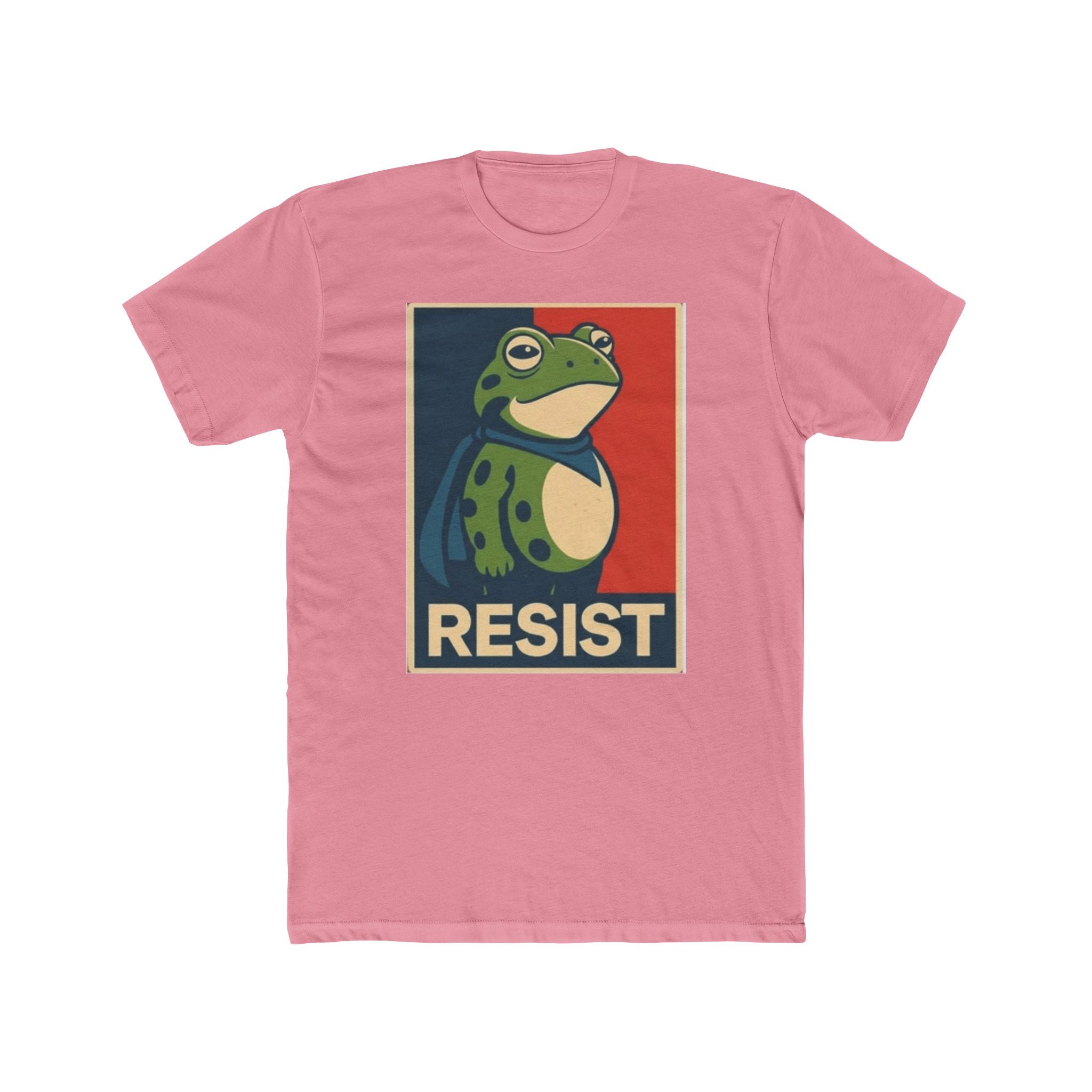 Resist Frog Unisex Cotton Crew Tee