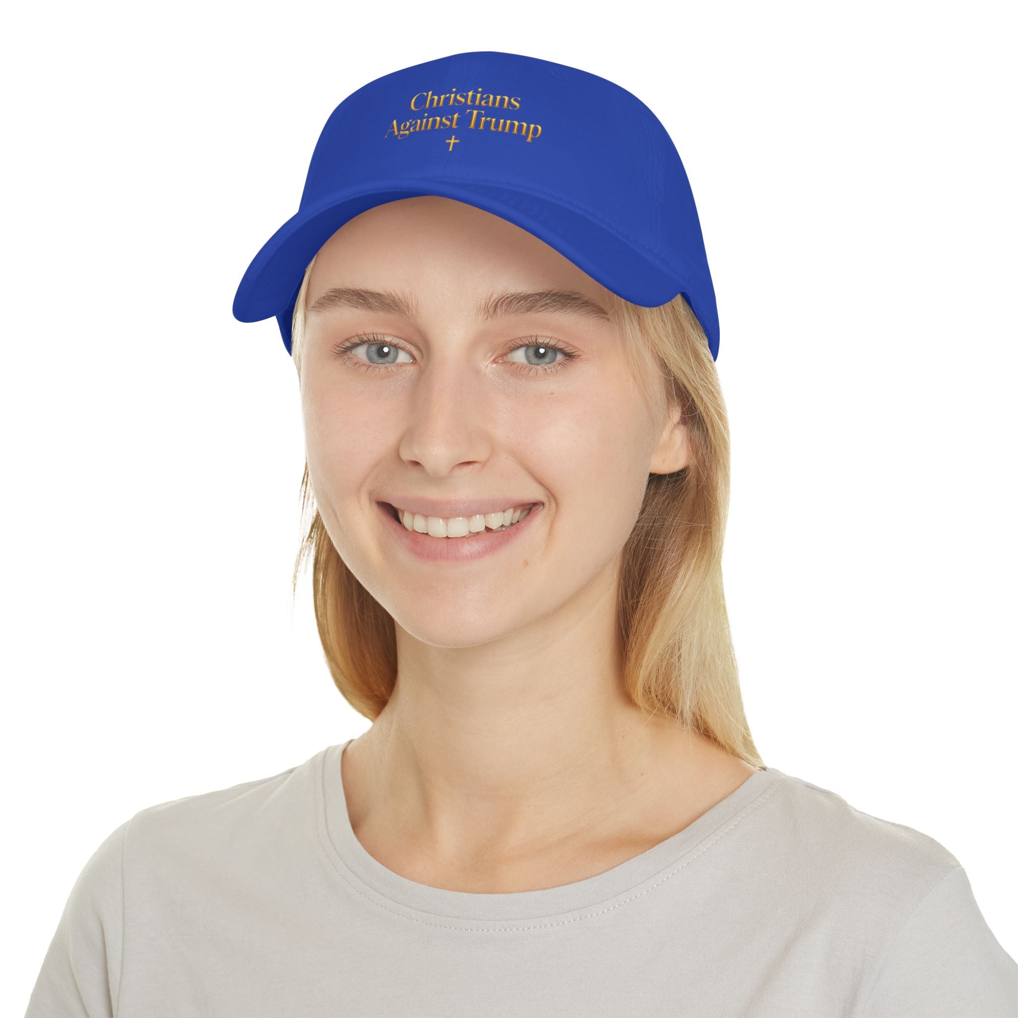 Religious Baseball Cap - Christians Against Trump hat