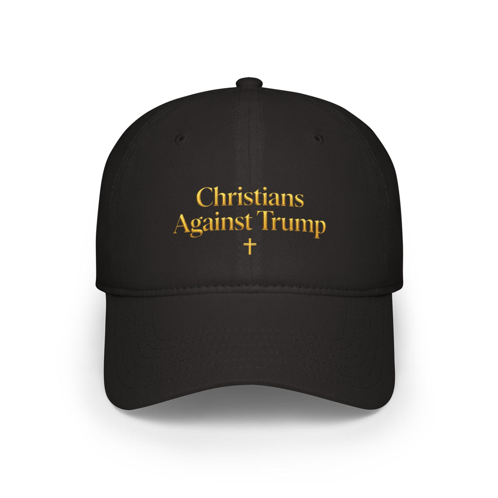 Religious Baseball Cap - Christians Against Trump hat