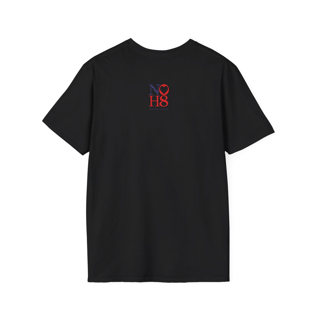 Patriotism Without Racism T-Shirt, Unisex Softstyle Tee, No Hate Shirt, Social Justice Apparel, Equality Statement Top