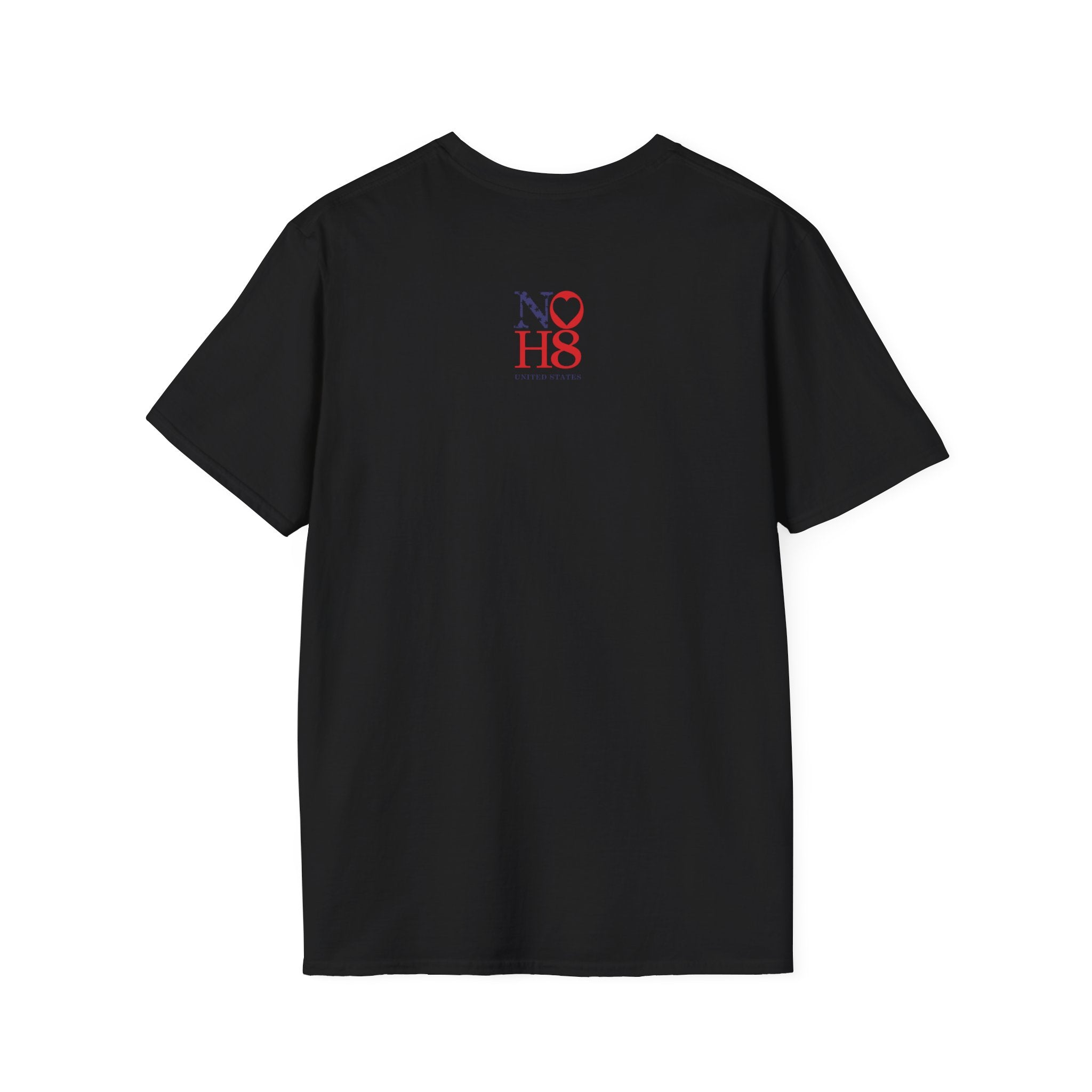 Patriotism Without Racism T-Shirt, Unisex Softstyle Tee, No Hate Shirt, Social Justice Apparel, Equality Statement Top