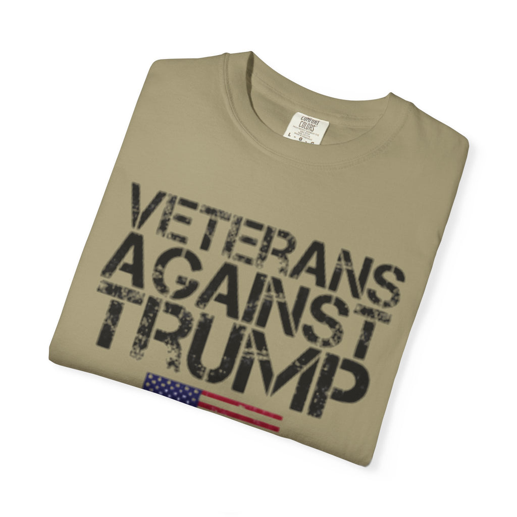 Veterans Against Trump Unisex Garment-Dyed T-Shirt