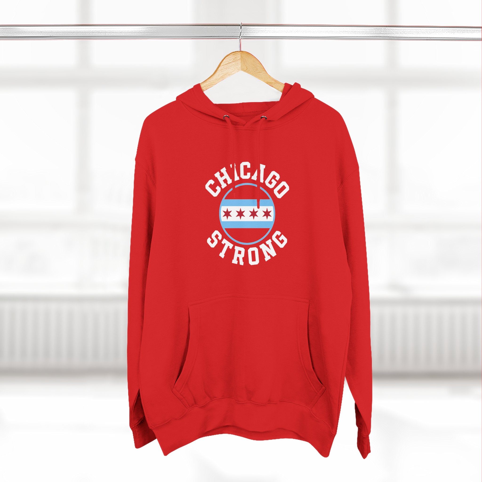 Fleece Hoodie - Chicago Strong Chicago Fleece Pullover