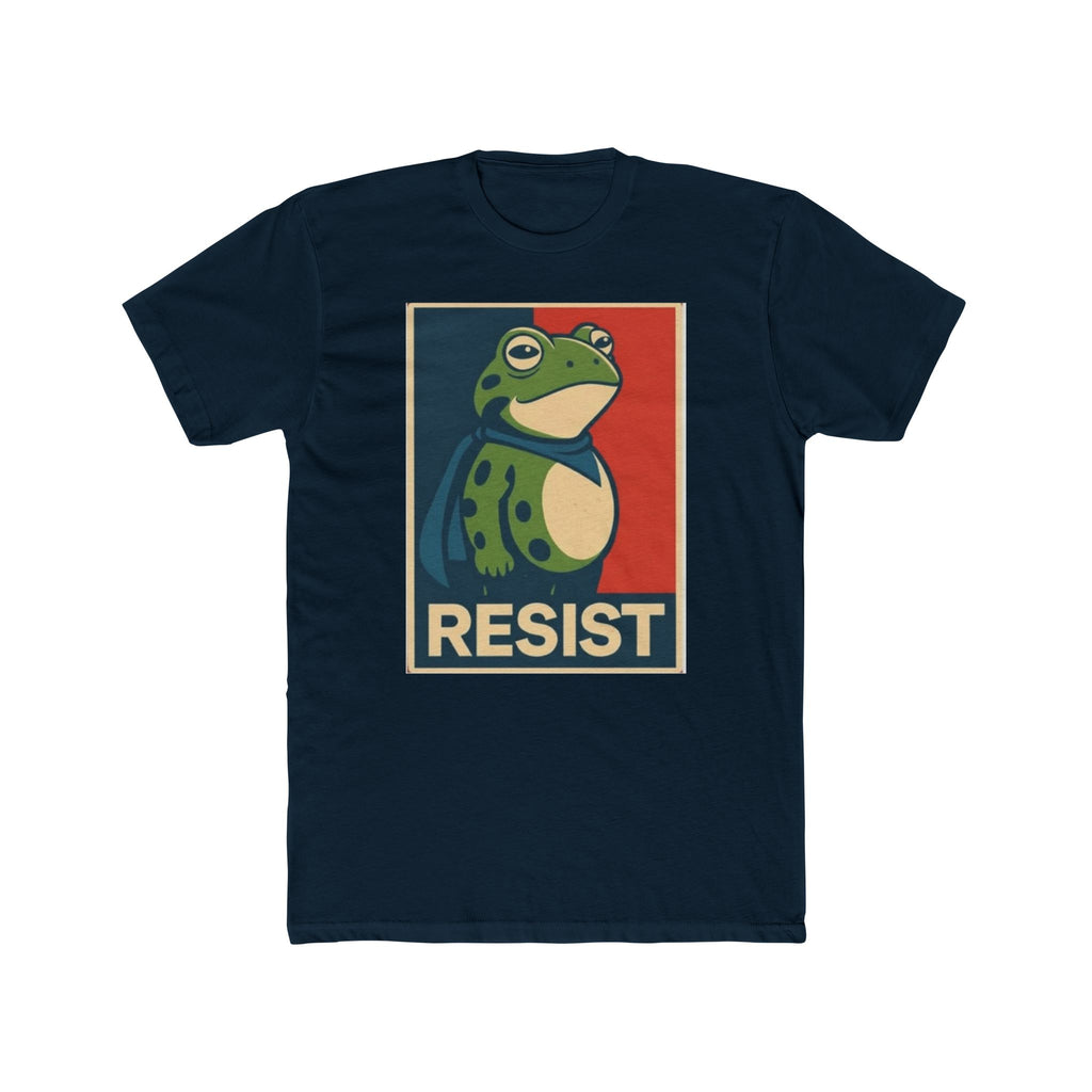 Resist Frog Unisex Cotton Crew Tee