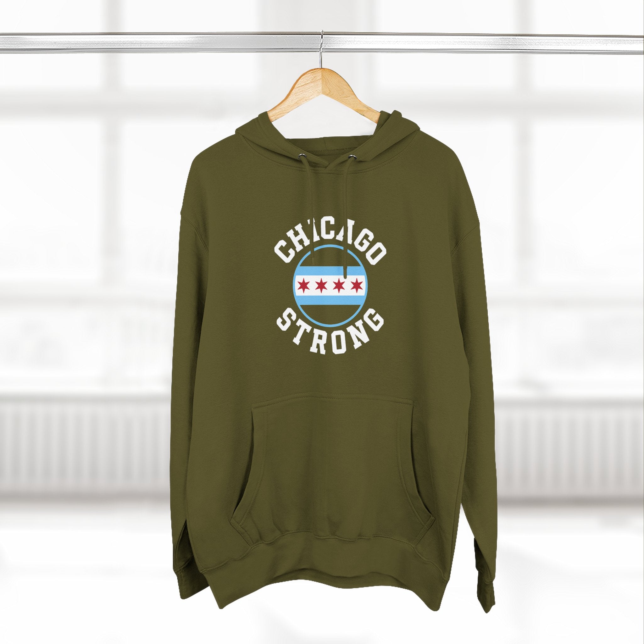 Fleece Hoodie - Chicago Strong Chicago Fleece Pullover