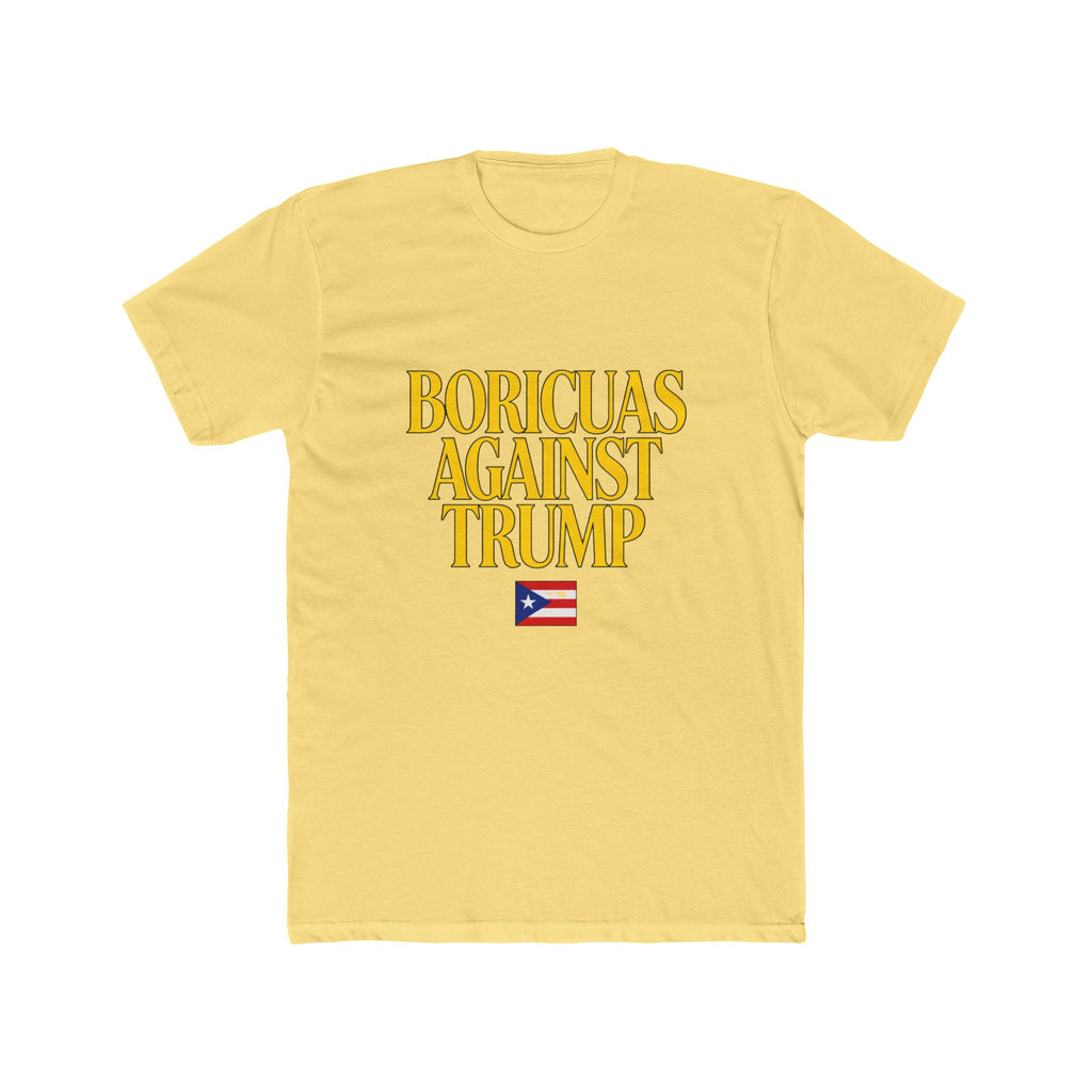 Boricuas Against Trump Unisex Cotton Crew Tee