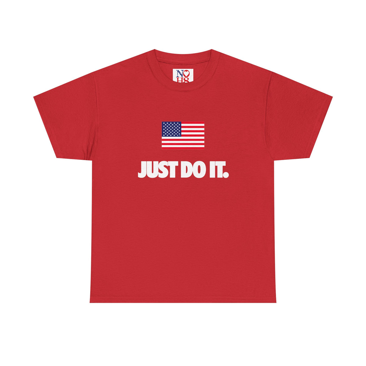 Voter Encouragement Tee — American Flag “YOUR VOTE. YOUR VOICE. YOUR FUTURE.”