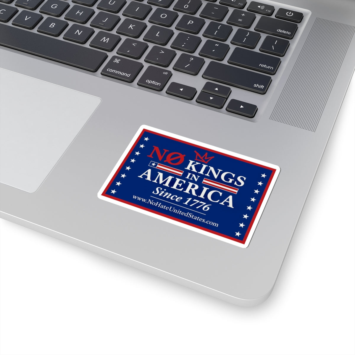 Sticker: No Kings movement