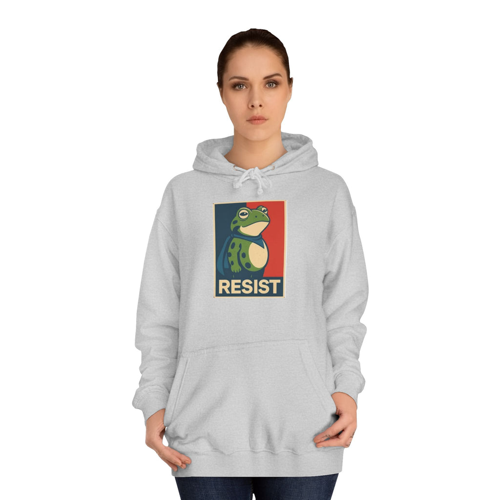Resist Frog Protest Hoodie - "RESIST" Statement Wear