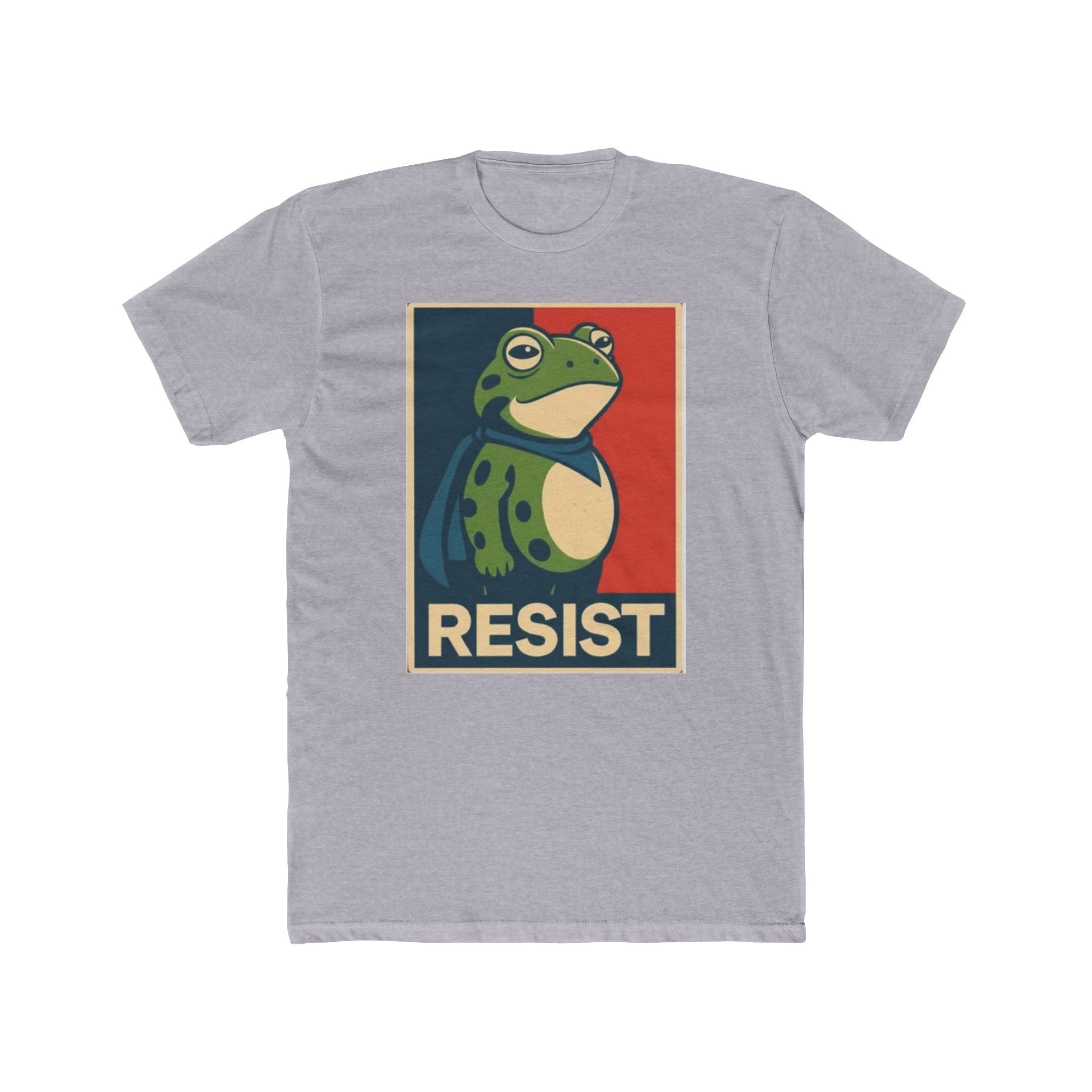 Resist Frog Unisex Cotton Crew Tee