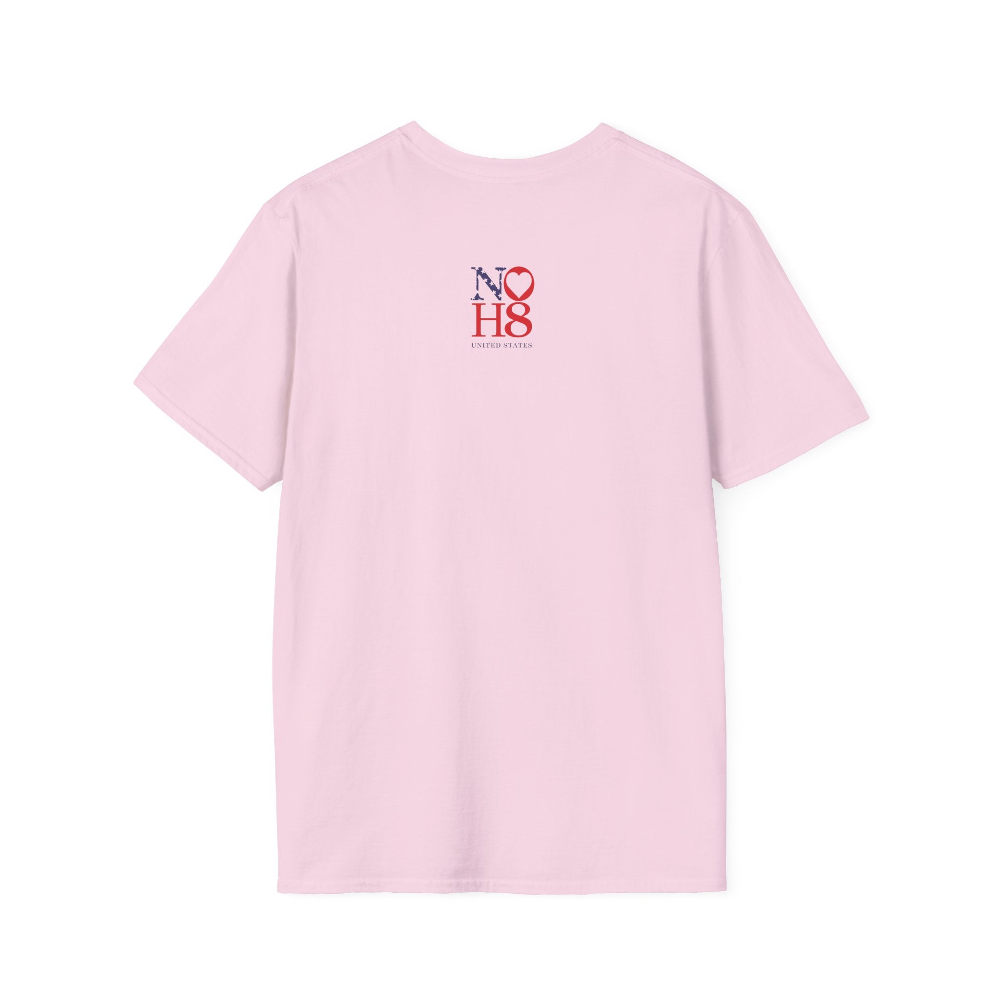 Patriotism Without Racism T-Shirt, Unisex Softstyle Tee, No Hate Shirt, Social Justice Apparel, Equality Statement Top