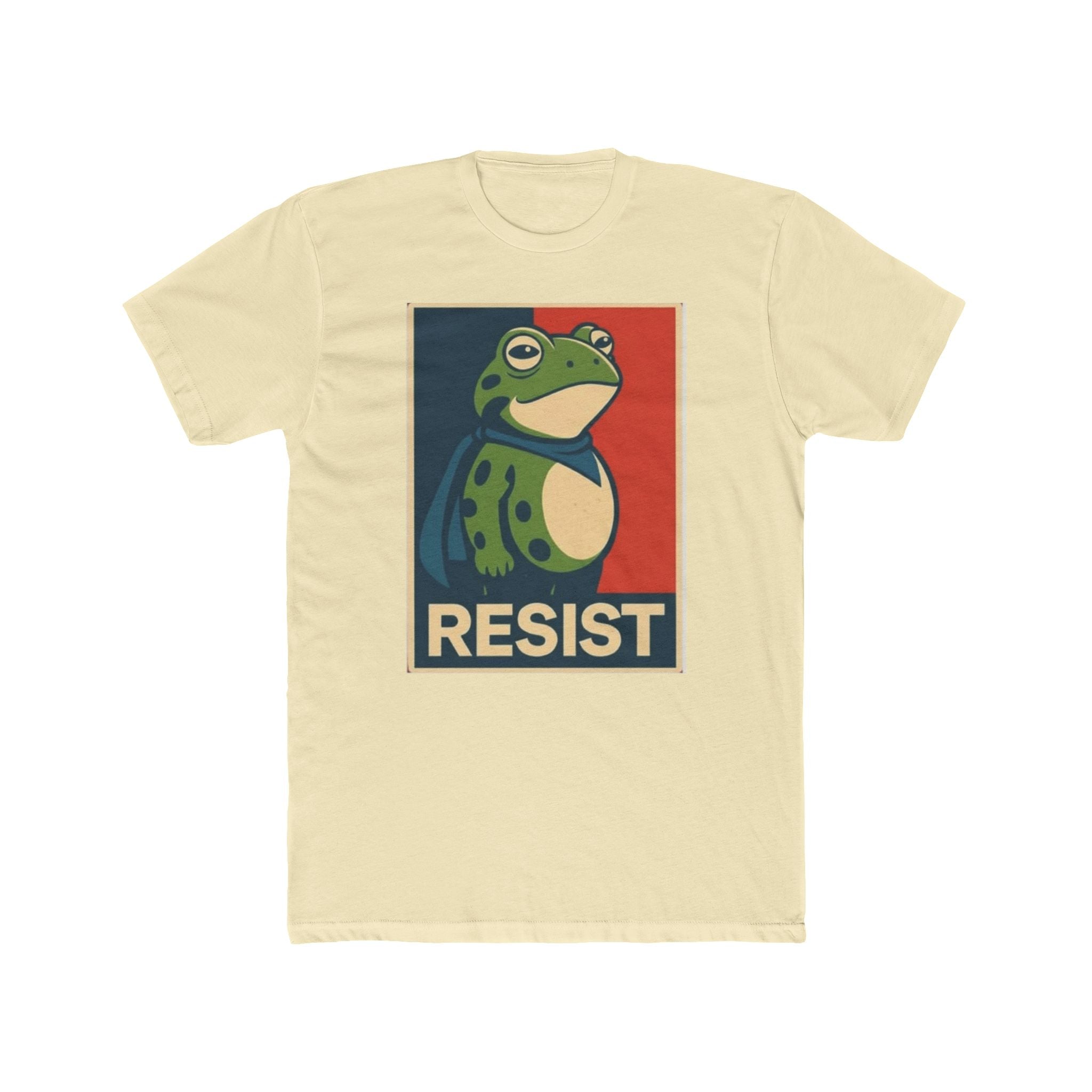 Resist Frog Unisex Cotton Crew Tee