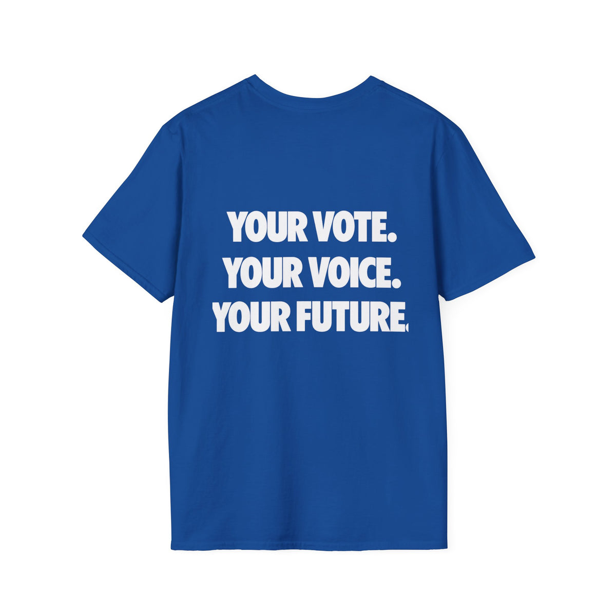 Pride Vote T-Shirt — “JUST DO IT.” Rainbow Voting Tee