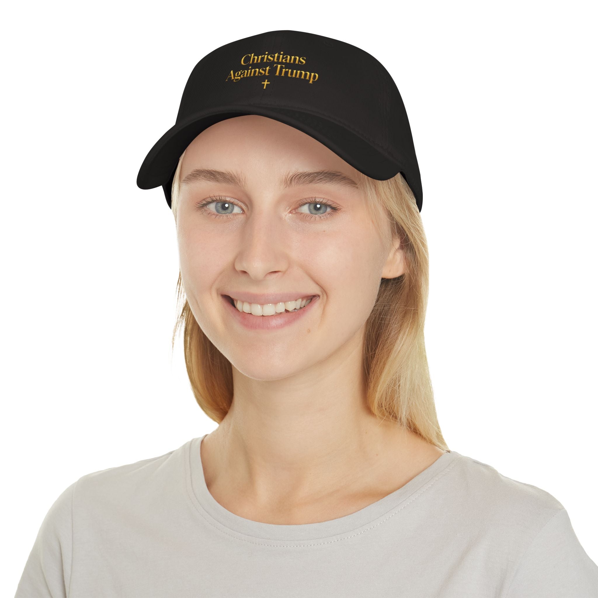 Religious Baseball Cap - Christians Against Trump hat